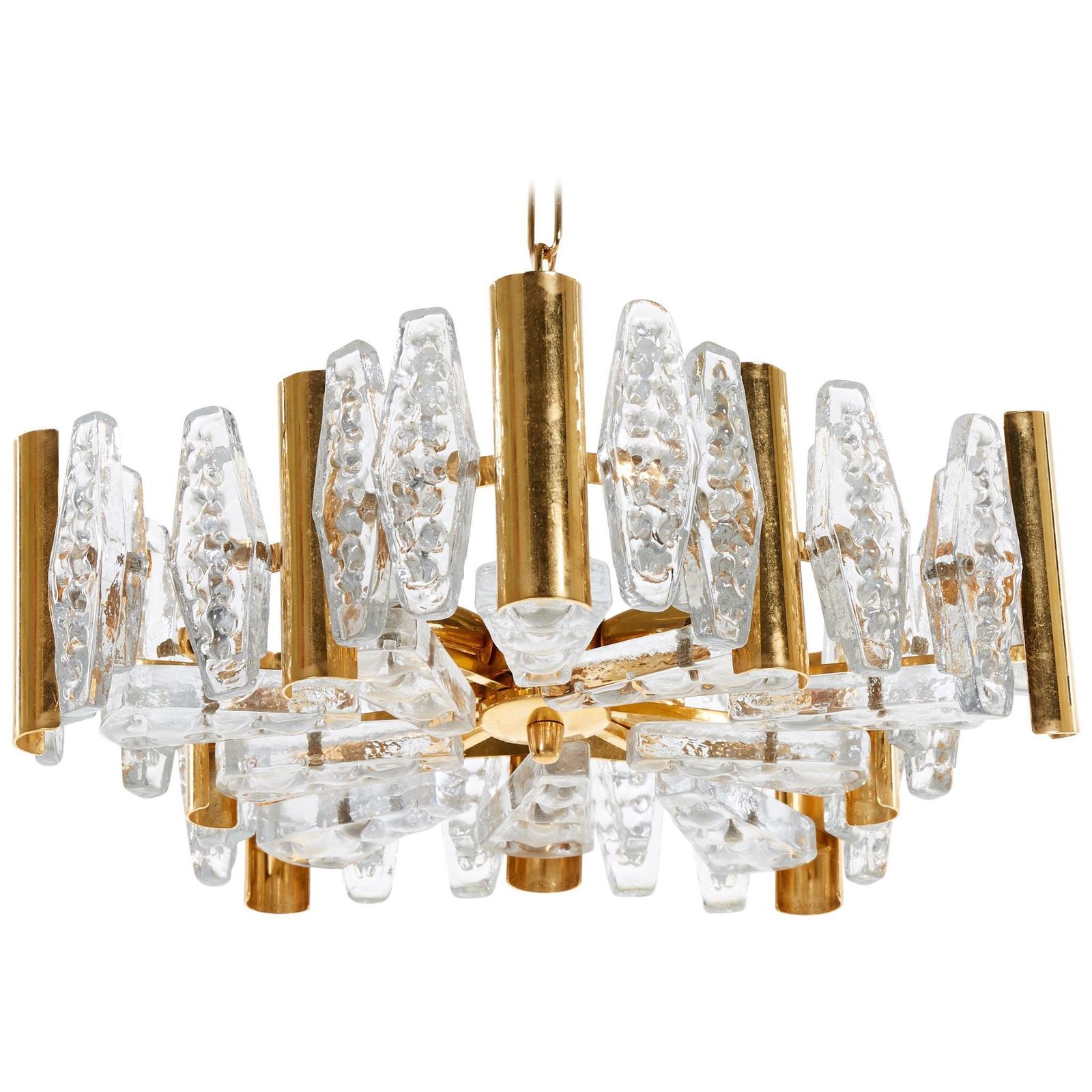 Chandelier By Carl Fagerlund For Orrefors Glassworks