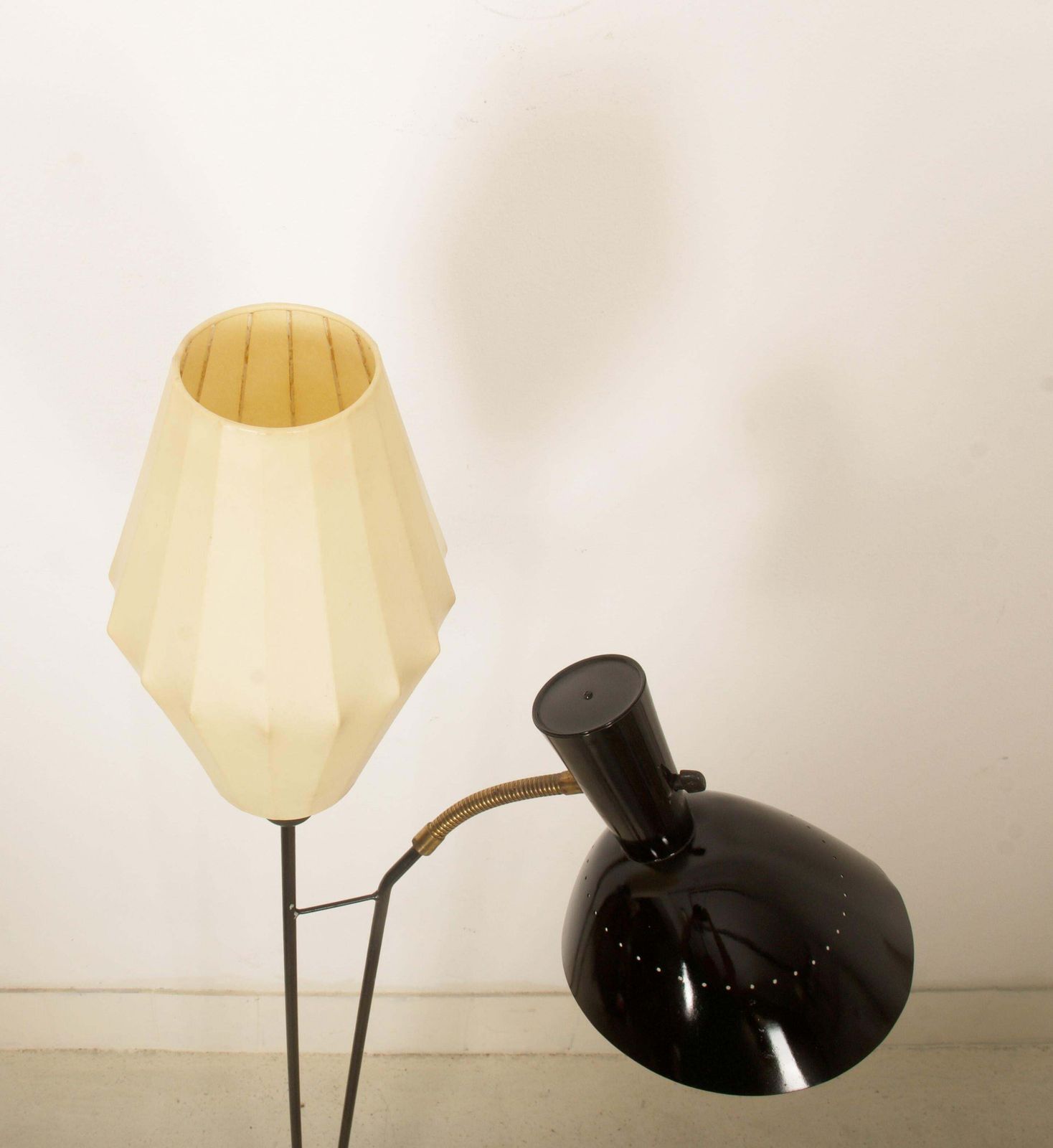 Rare Floor Lamp By Hans Bergström For Ateljé Lyktan From The 1950s photo vintage