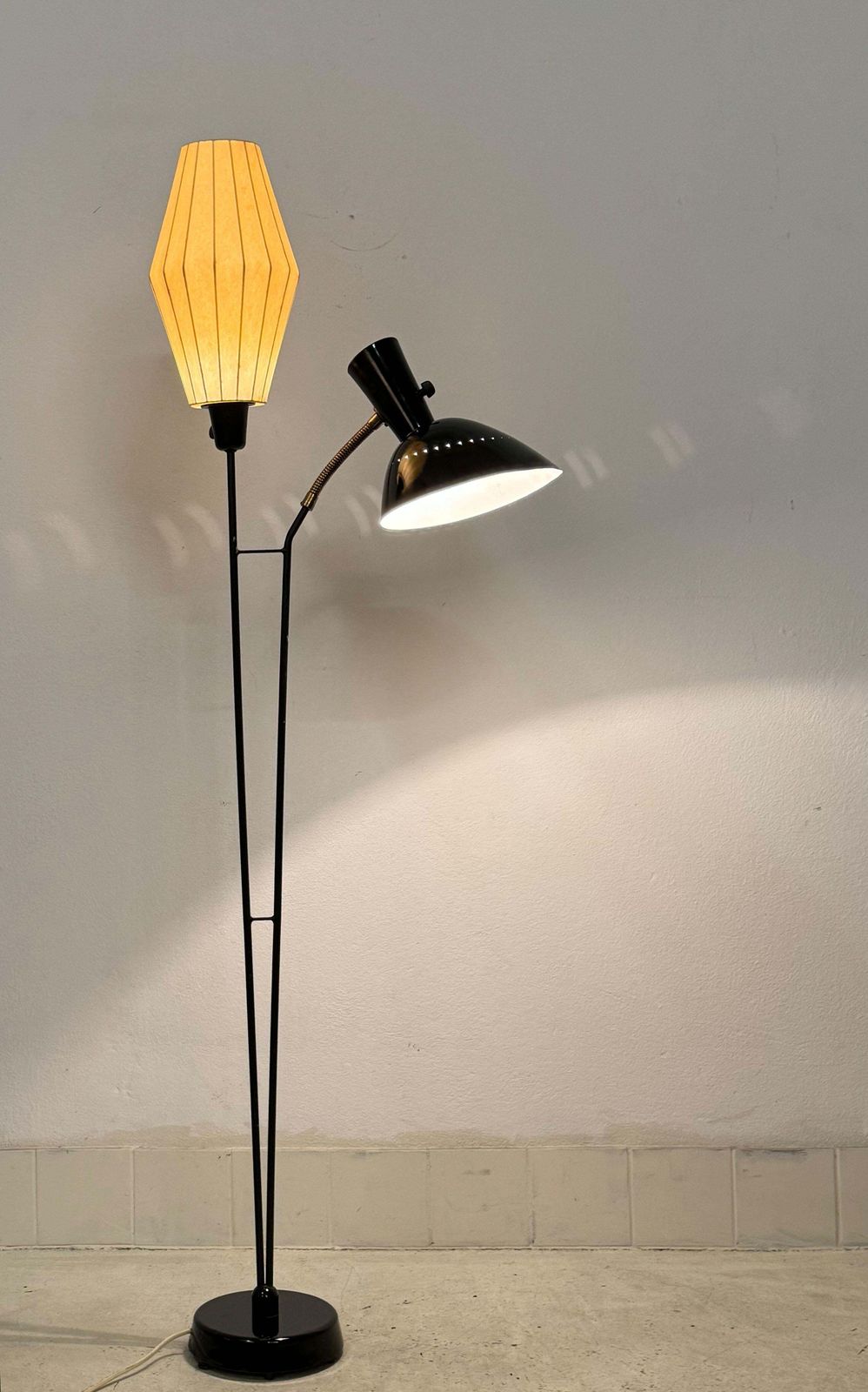 photo for sale Rare Floor Lamp By Hans Bergström For Ateljé Lyktan From The 1950s