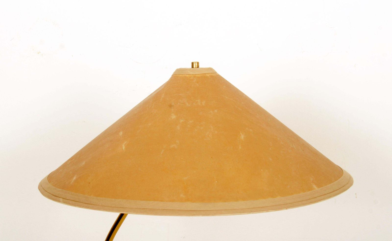 3847.0 Midcentury Brass Floor Lamp By Rupert Nikoll photo