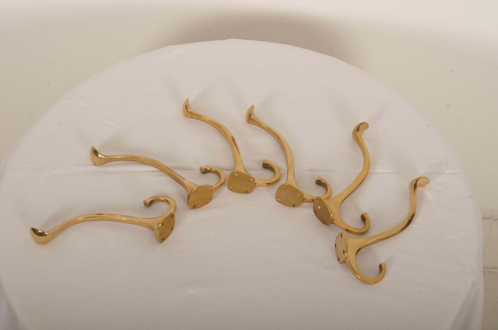 photo furniture Art Nouveau Brass Coat Hook