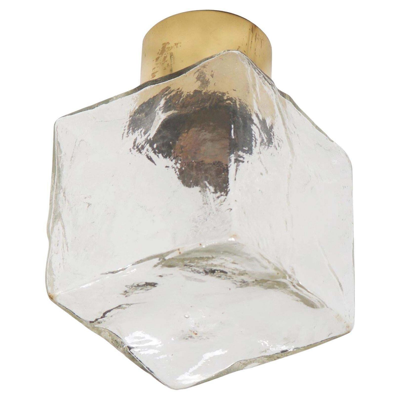 J.T. Kalmar Cube Flush Mount Lamp Or Wall Mount, Sconces