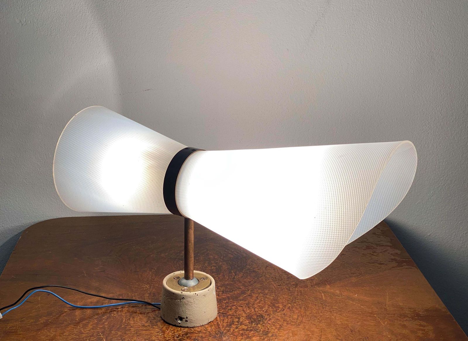 Rare Wall Light Sconce By J.T. Kalmar photo vintage