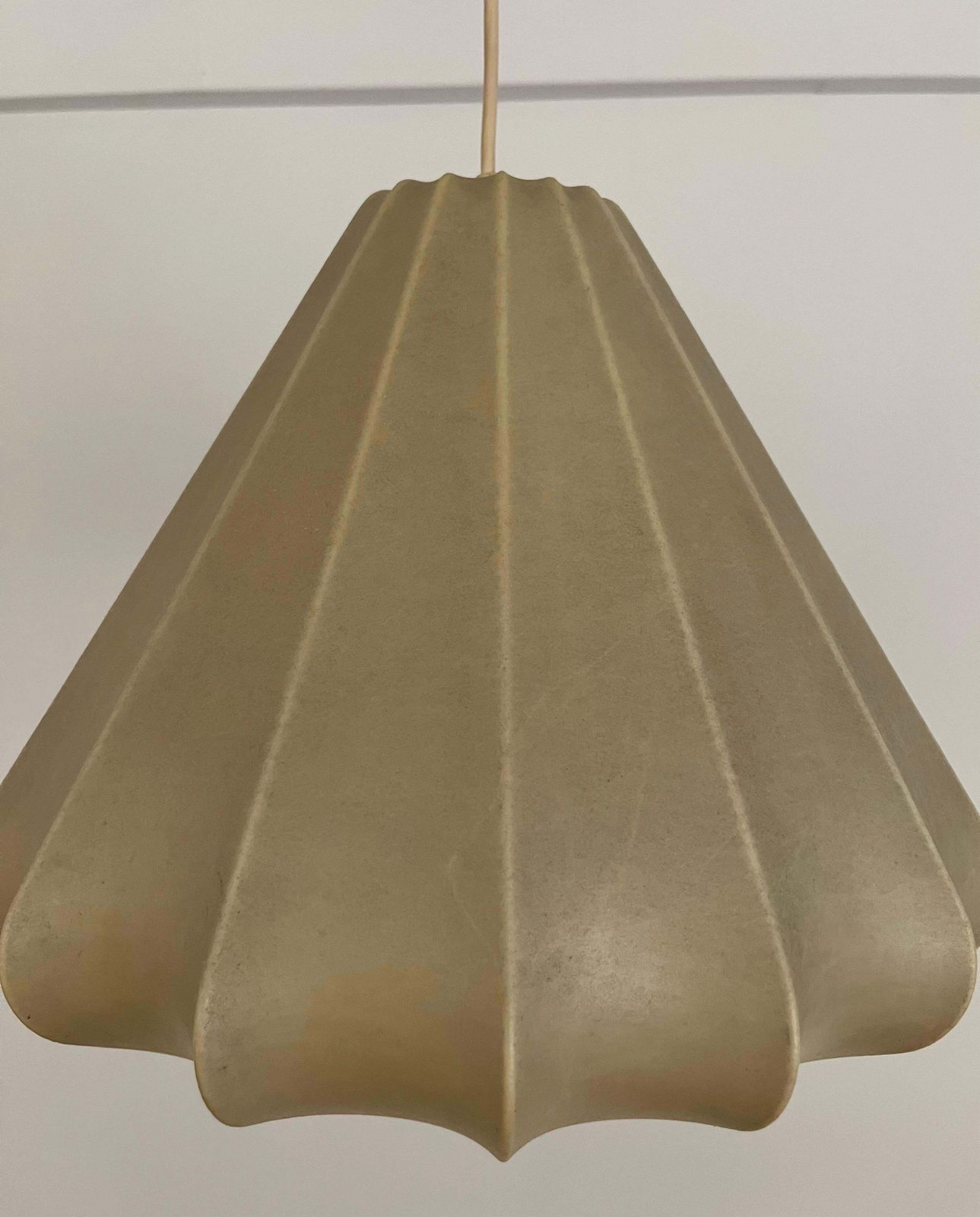 Mid Century German "Cocoon" Chandelier By Goldkant Leuchten, 1960s photo 1584.0