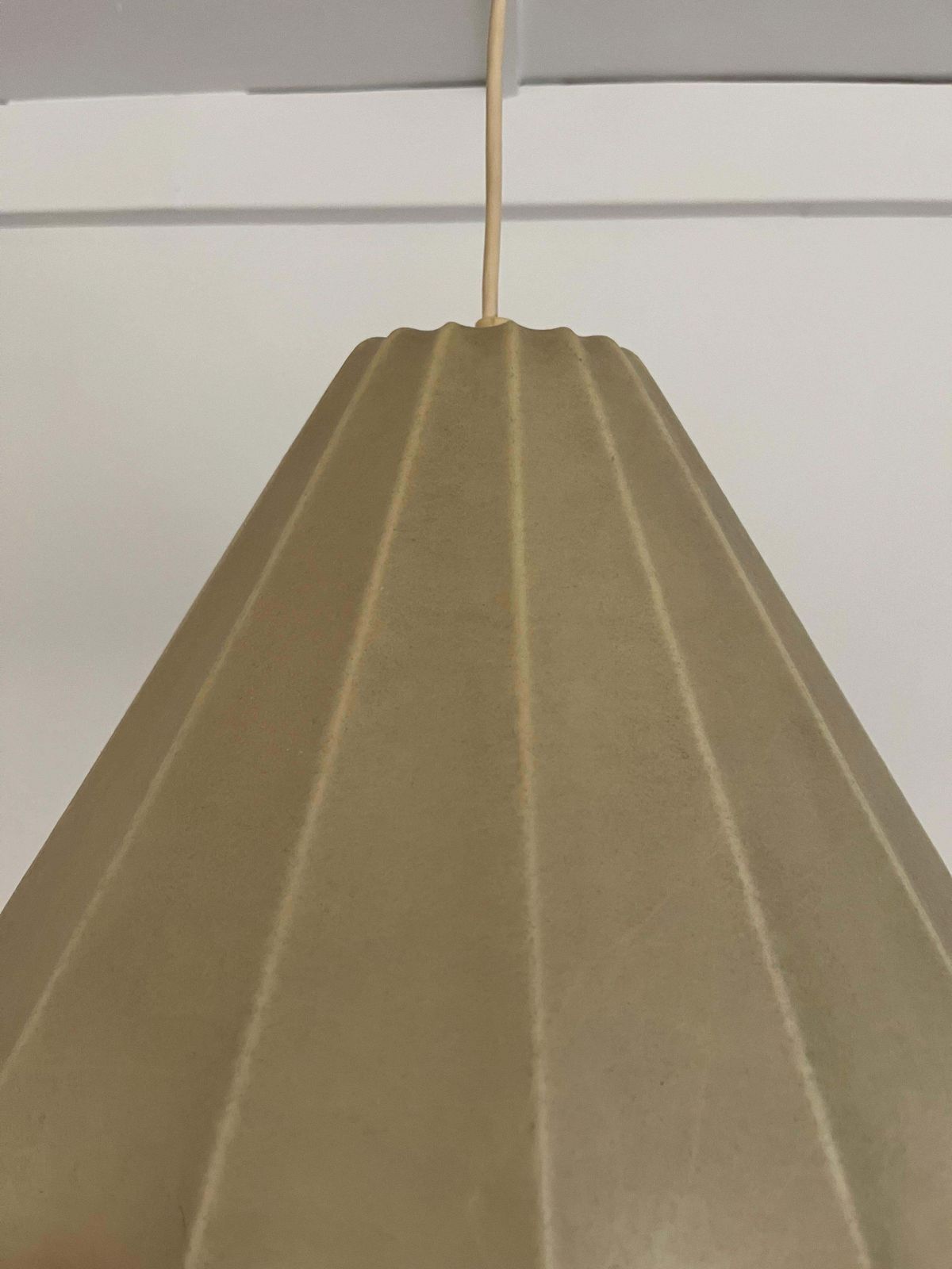 photo furniture Mid Century German "Cocoon" Chandelier By Goldkant Leuchten, 1960s