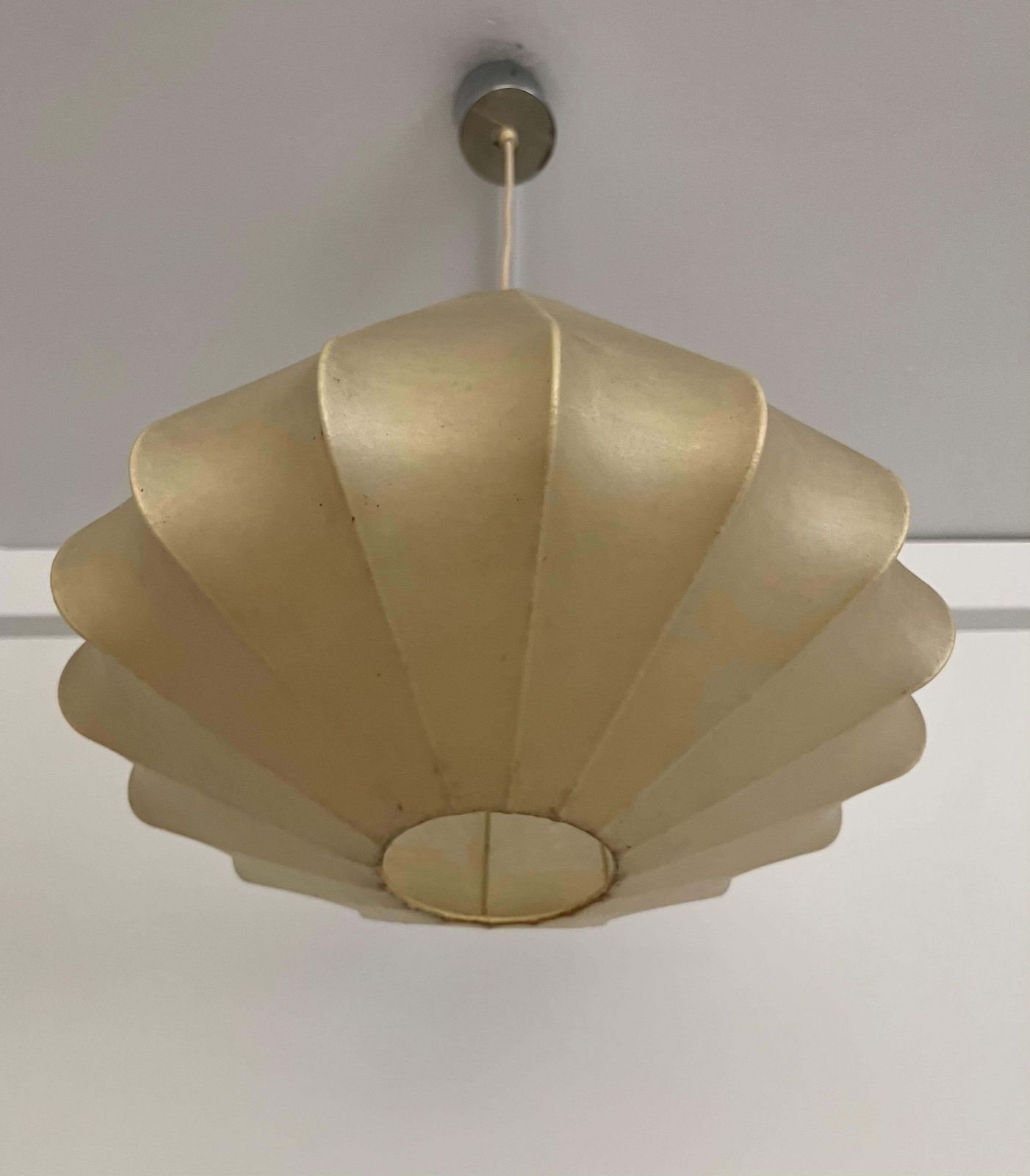 photo buy Mid Century German "Cocoon" Chandelier By Goldkant Leuchten, 1960s