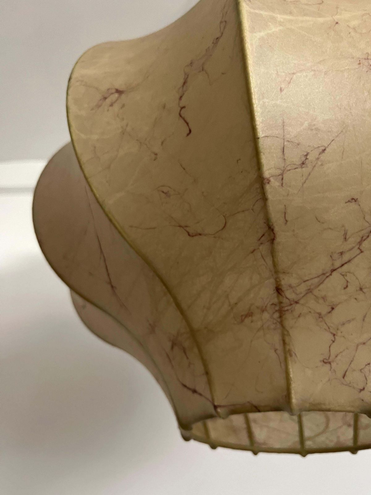 Mid Century German "Cocoon" Chandelier By Goldkant Leuchten, 1960s photo 2280.0