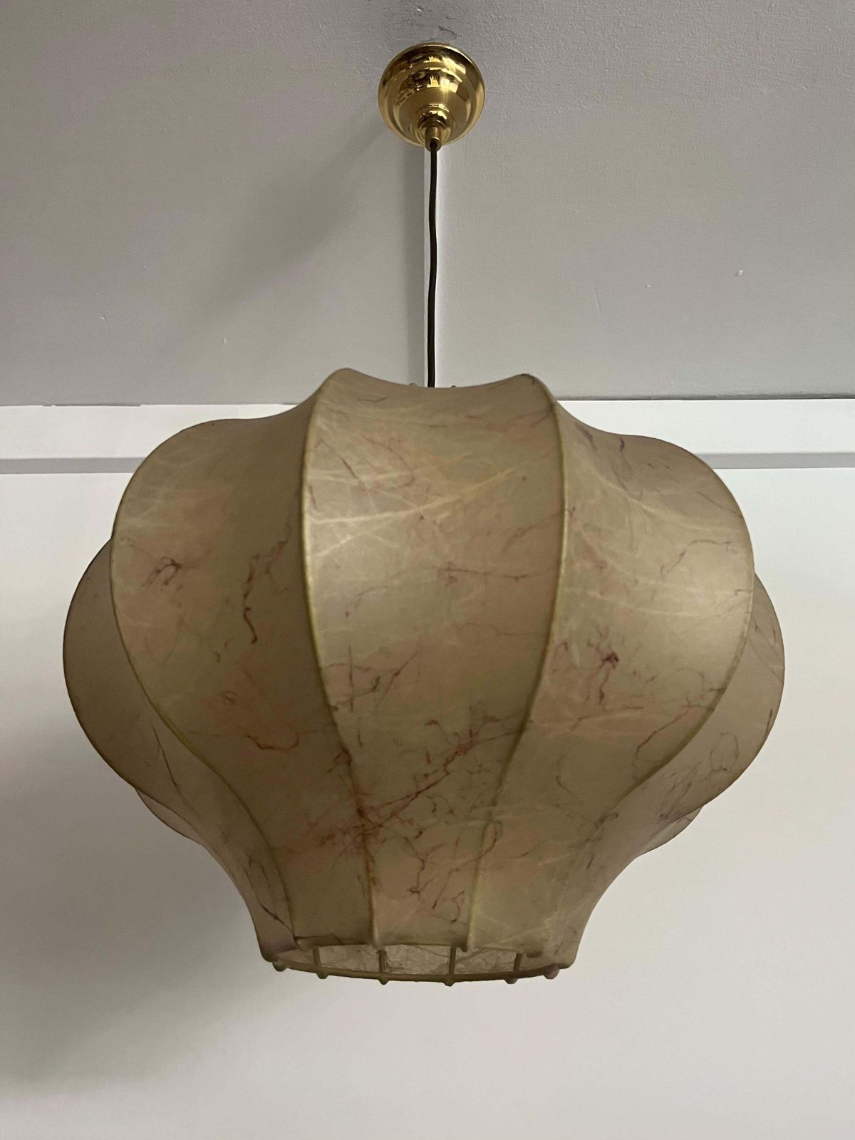 Mid Century German "Cocoon" Chandelier By Goldkant Leuchten, 1960s photo buy