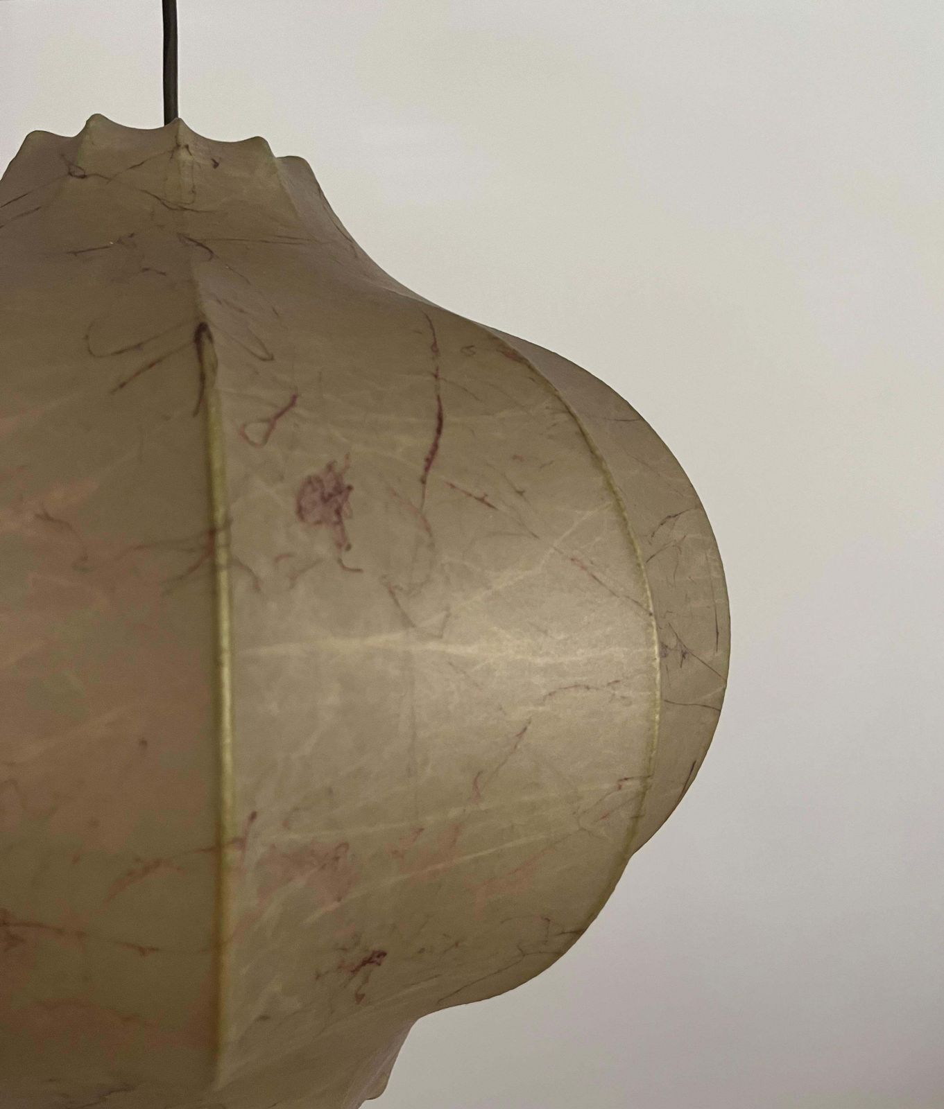 photo vinterior Mid Century German "Cocoon" Chandelier By Goldkant Leuchten, 1960s