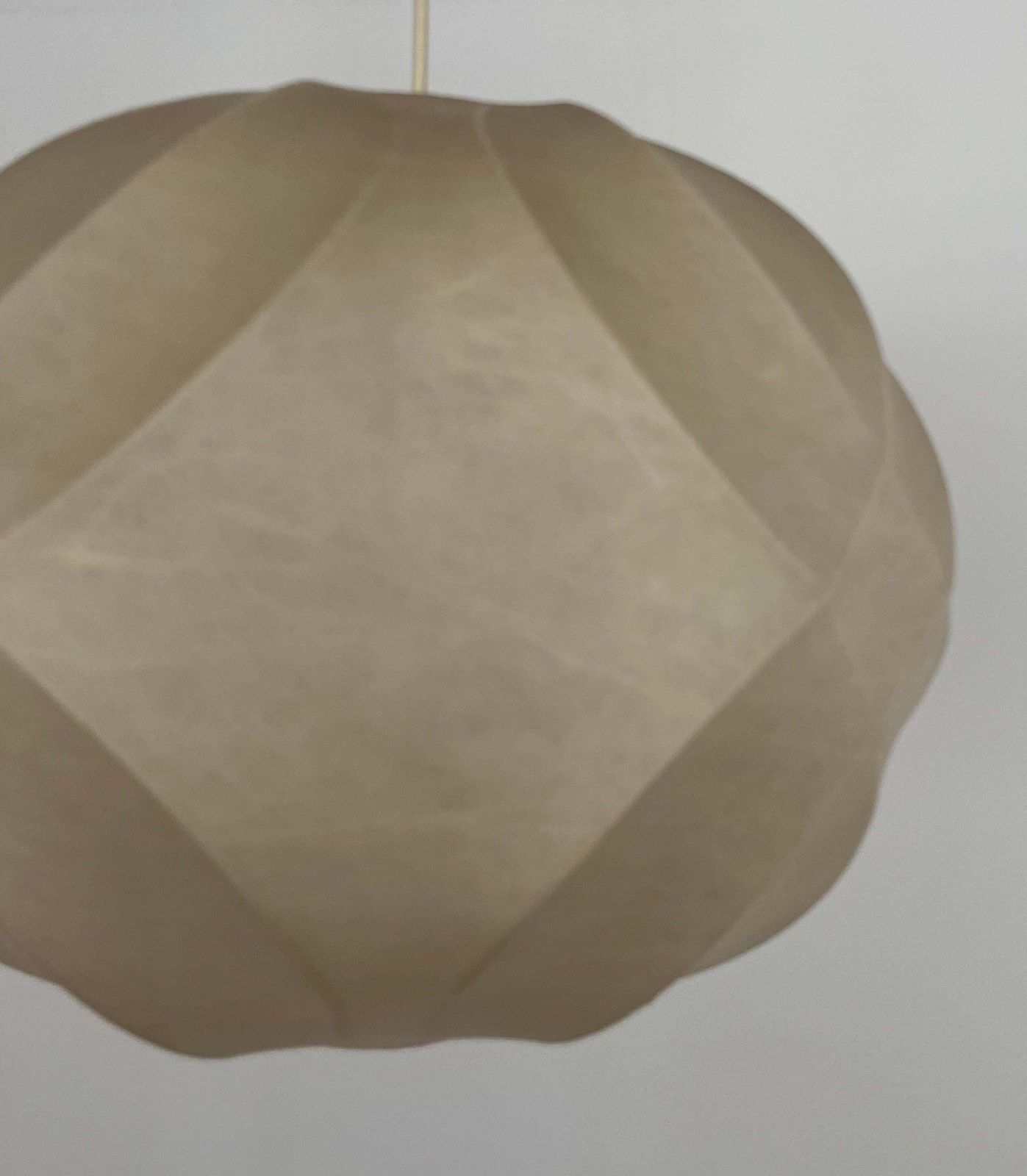 photo vintage German Mid Century Cocoon Chandelier By Friedel Wauer For Goldkant, 1960s