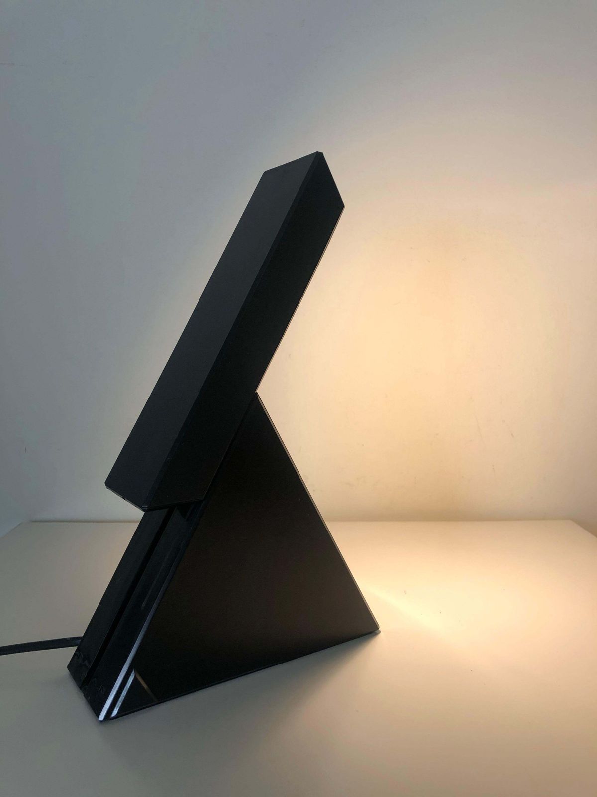 Postmodern Set Of Four Of "Delta" Table Lamps By M. Bertorelle For Jm Rdm, 1980s photo buy