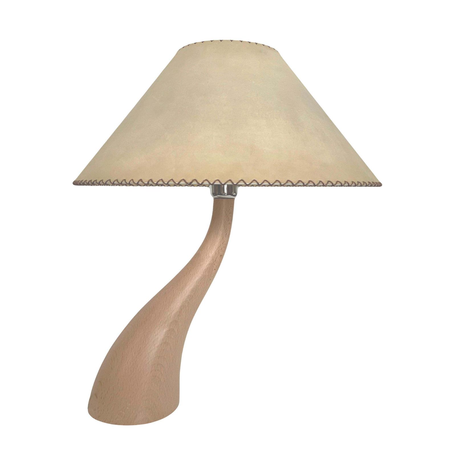 4913.0 Postmodern Set Of Four "Bonsai" Wood Table Lamps By Blauet, Barcelona, 1990s photo