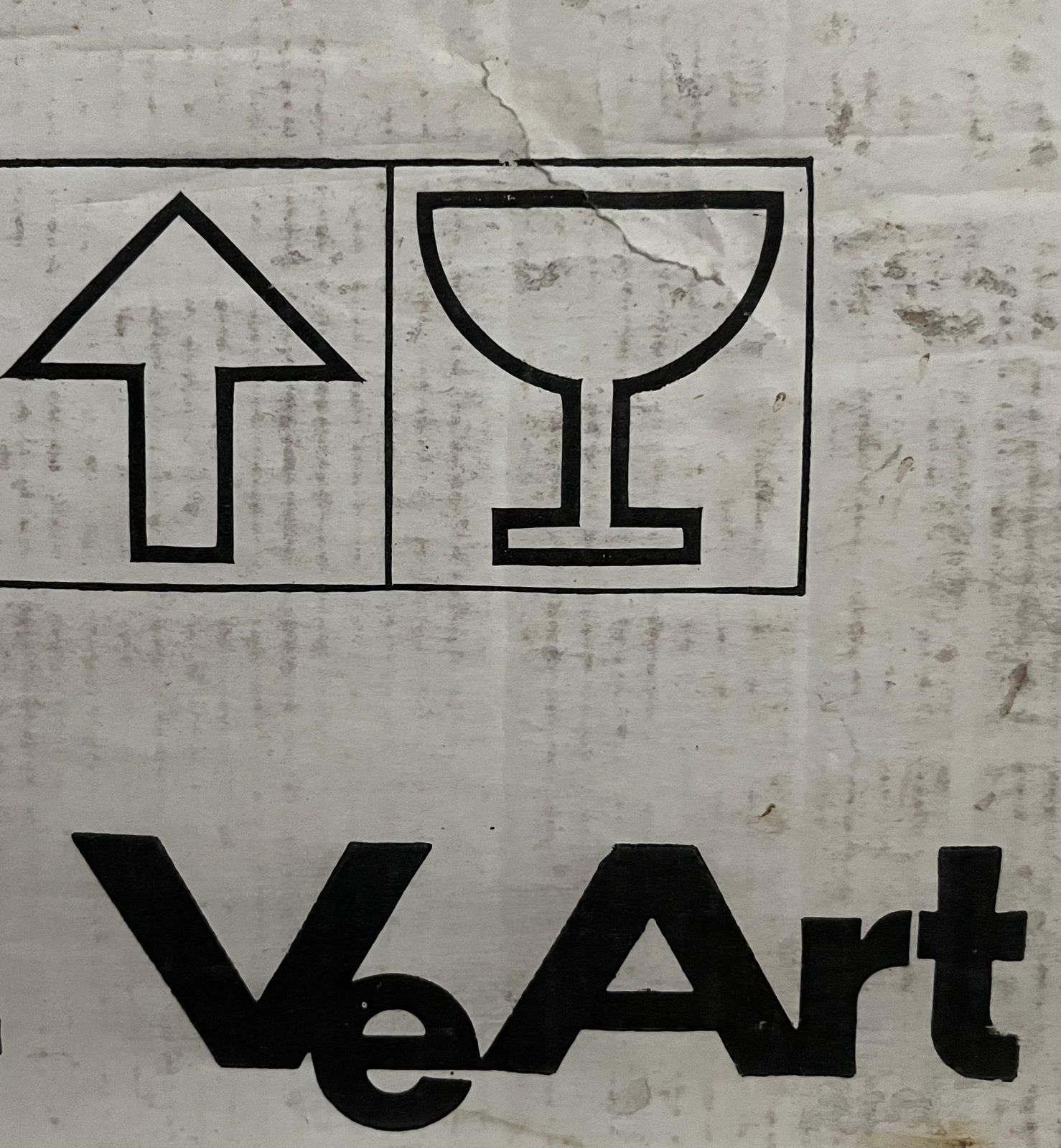 Large Italian Mid Century Large Pair Of White Glass Flush Mounts By Veart, 1970s photo vintage