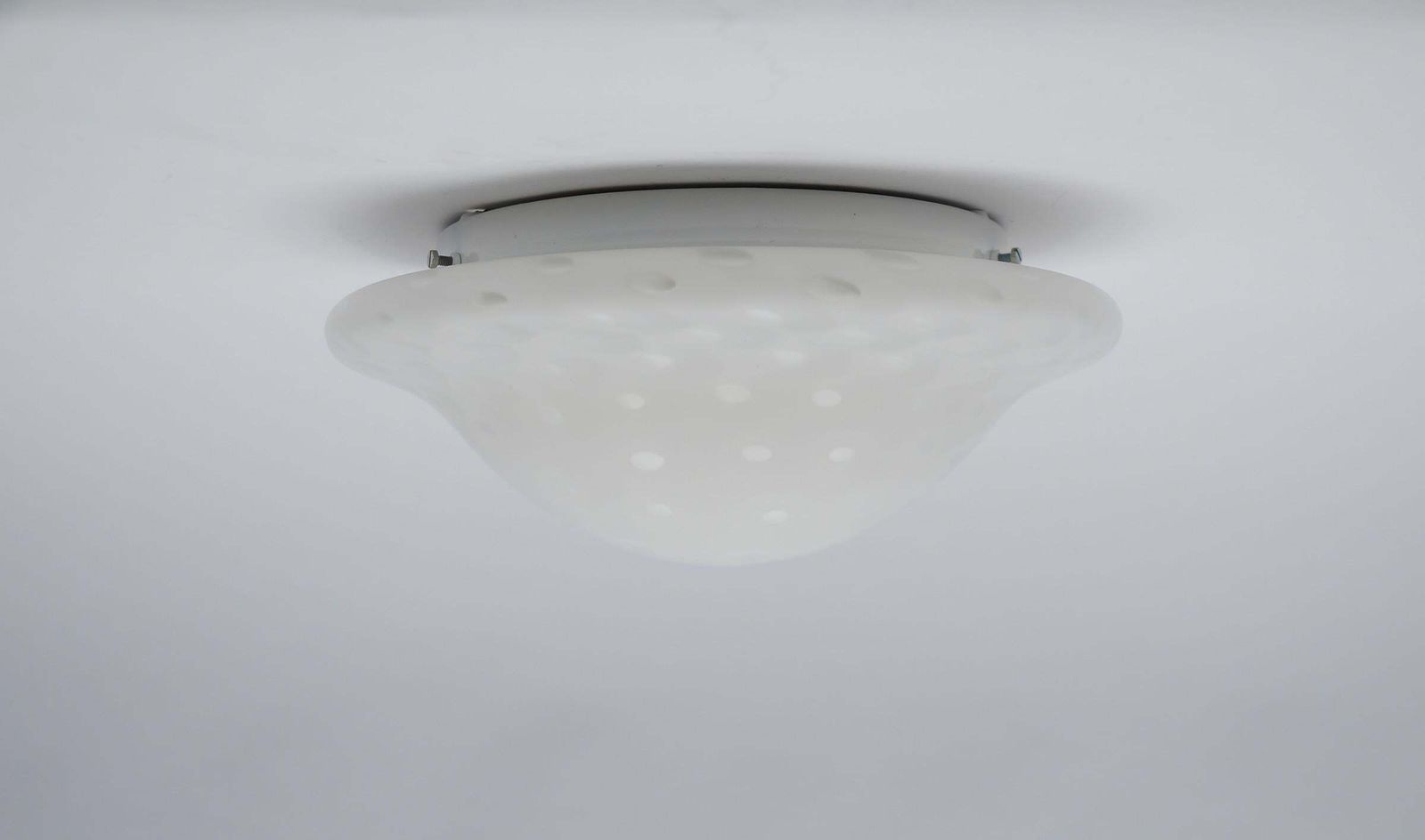 Vintage Glass Flush Mount By Aloys Ferdinand Gangkofner For Peill & Putzler, 1 photo 510.0