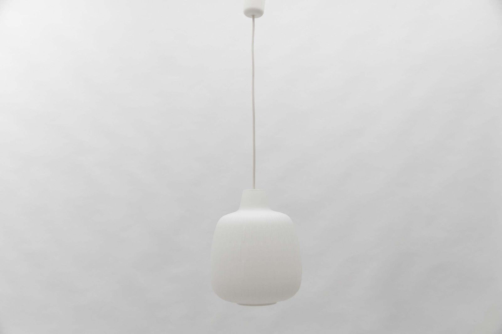 Opaline Glass Lamp "Bergamo" By Aloys F. Gangkofner For Peill & Putzler, 1960s photo furniture