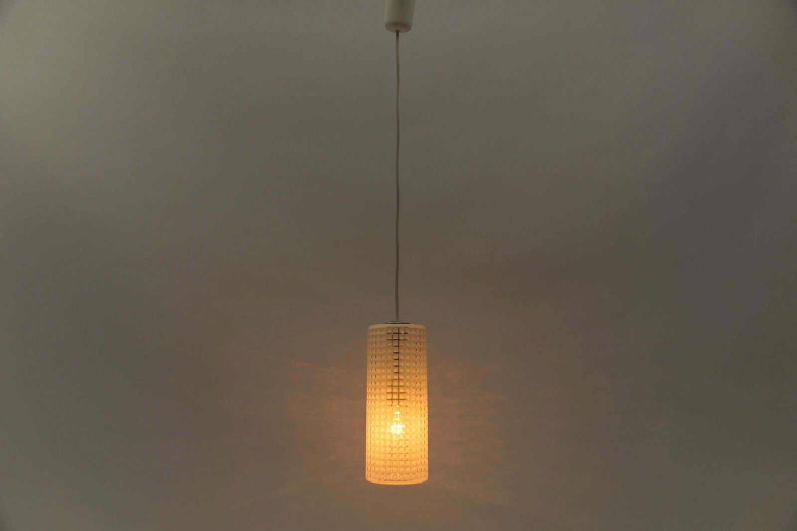 1. Of 2 Lovely Glass Ceiling Lamps From Limburg, Germany, 1960s photo Lighting