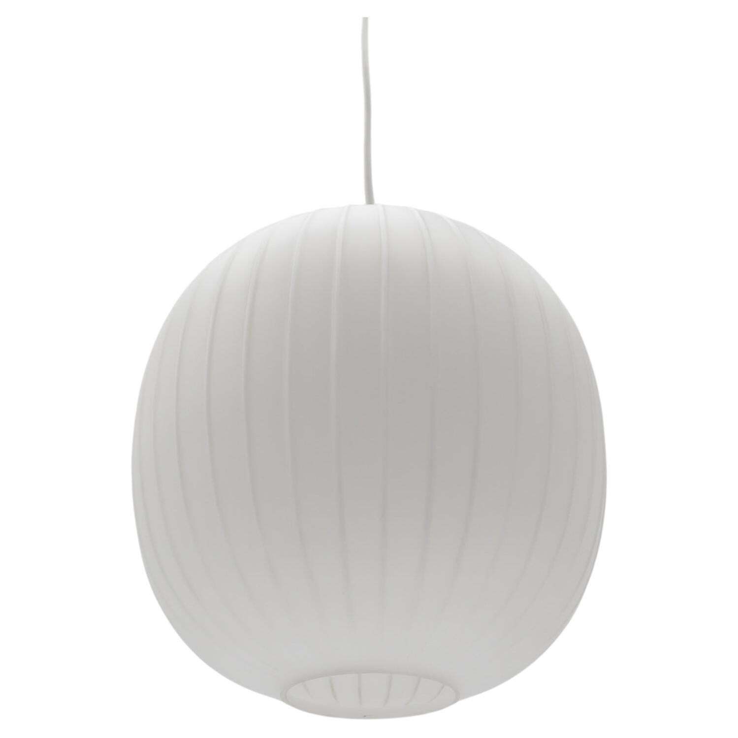 Opaline Glass Lamp "Bologna" By Wilhelm Braun Feldweg For Peill & Putzler