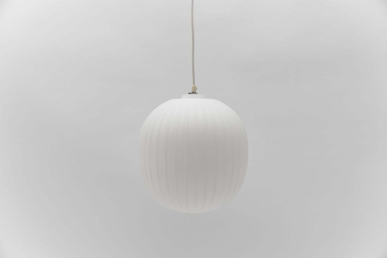 Opaline Glass Lamp "Bologna" By Wilhelm Braun Feldweg For Peill & Putzler photo vinterior