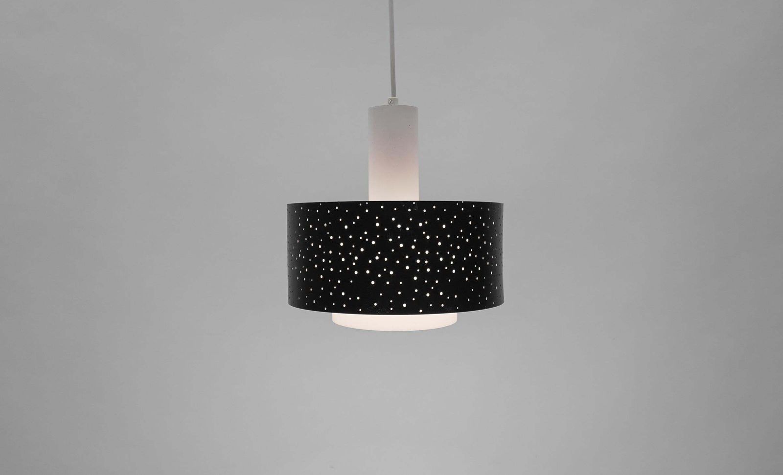Mid Century Space Age Hanging Light By Ernest Igl For Hillebrand Lights, 1960s photo for sale