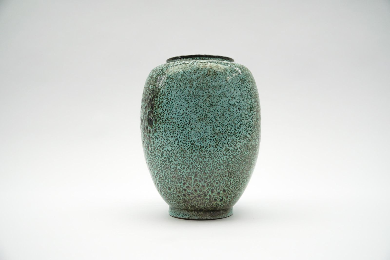 Green Lava Studio Ceramic Vase By Wilhelm & Elly Kuch, 1960s, Germany photo furniture