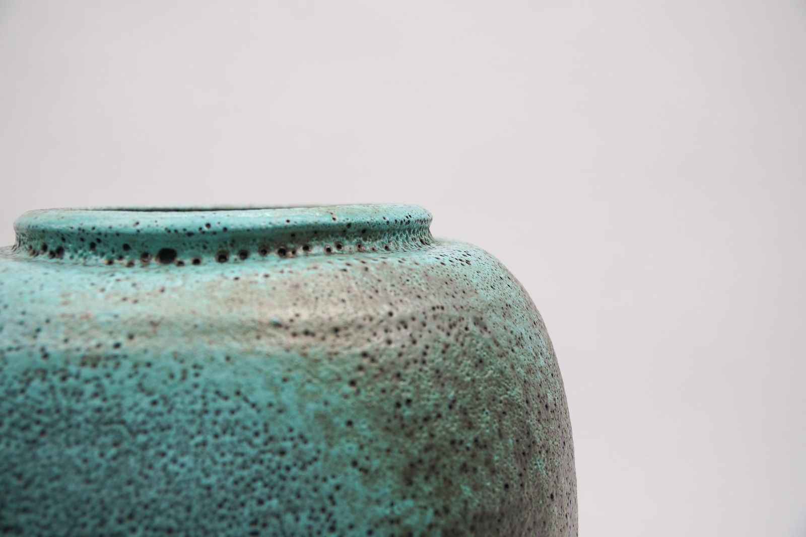 Huge Green Studio Ceramic Floor Vase By Wilhelm & Elly Kuch, 1960s, Germany photo vinterior