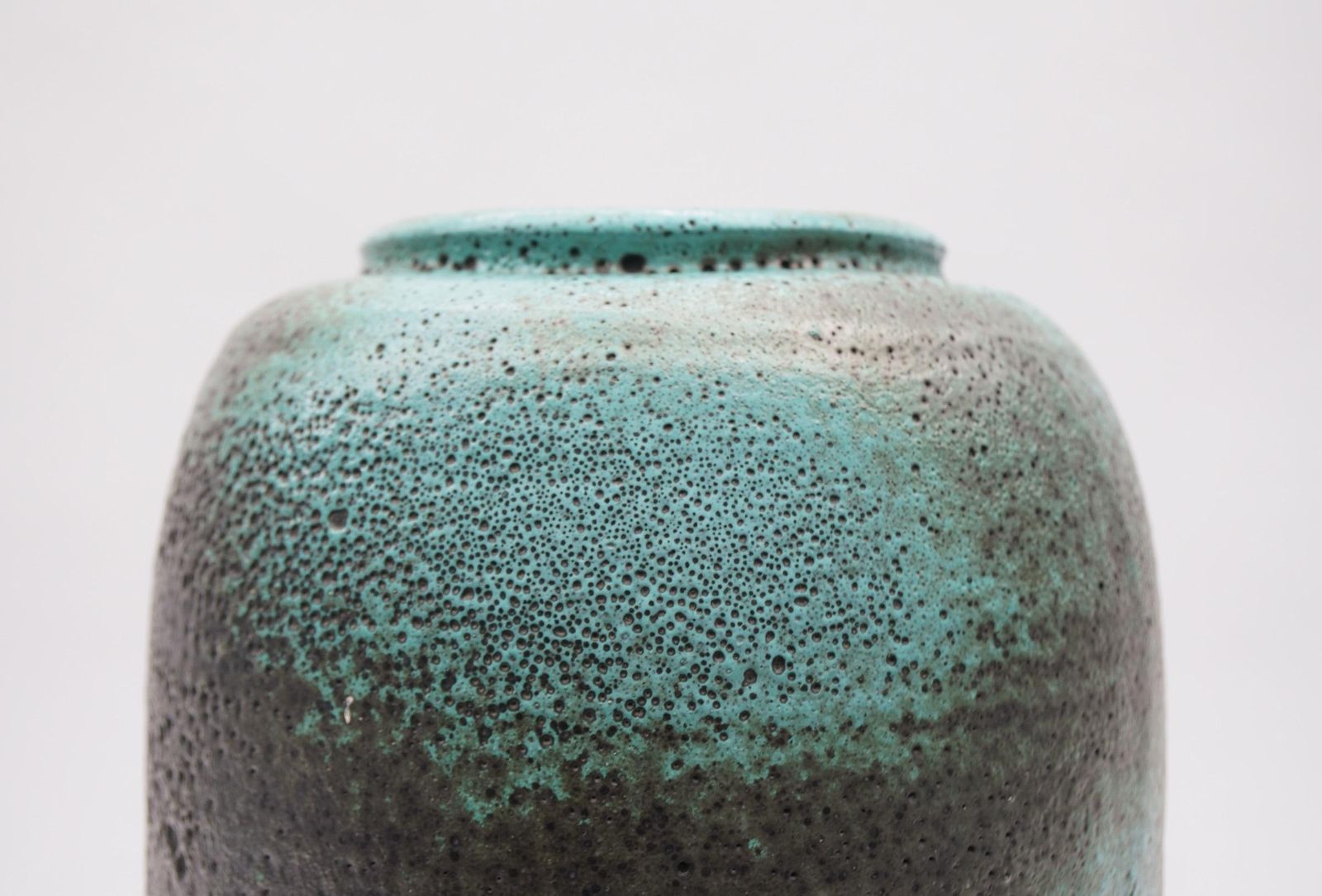 Huge Green Studio Ceramic Floor Vase By Wilhelm & Elly Kuch, 1960s, Germany photo buy