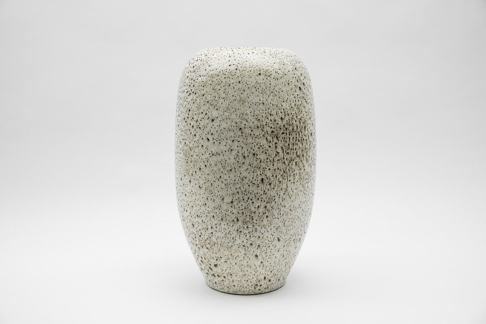 White & Black Studio Ceramic Floor Vase By Wilhelm & Elly Kuch, 1960s, Germany photo furniture