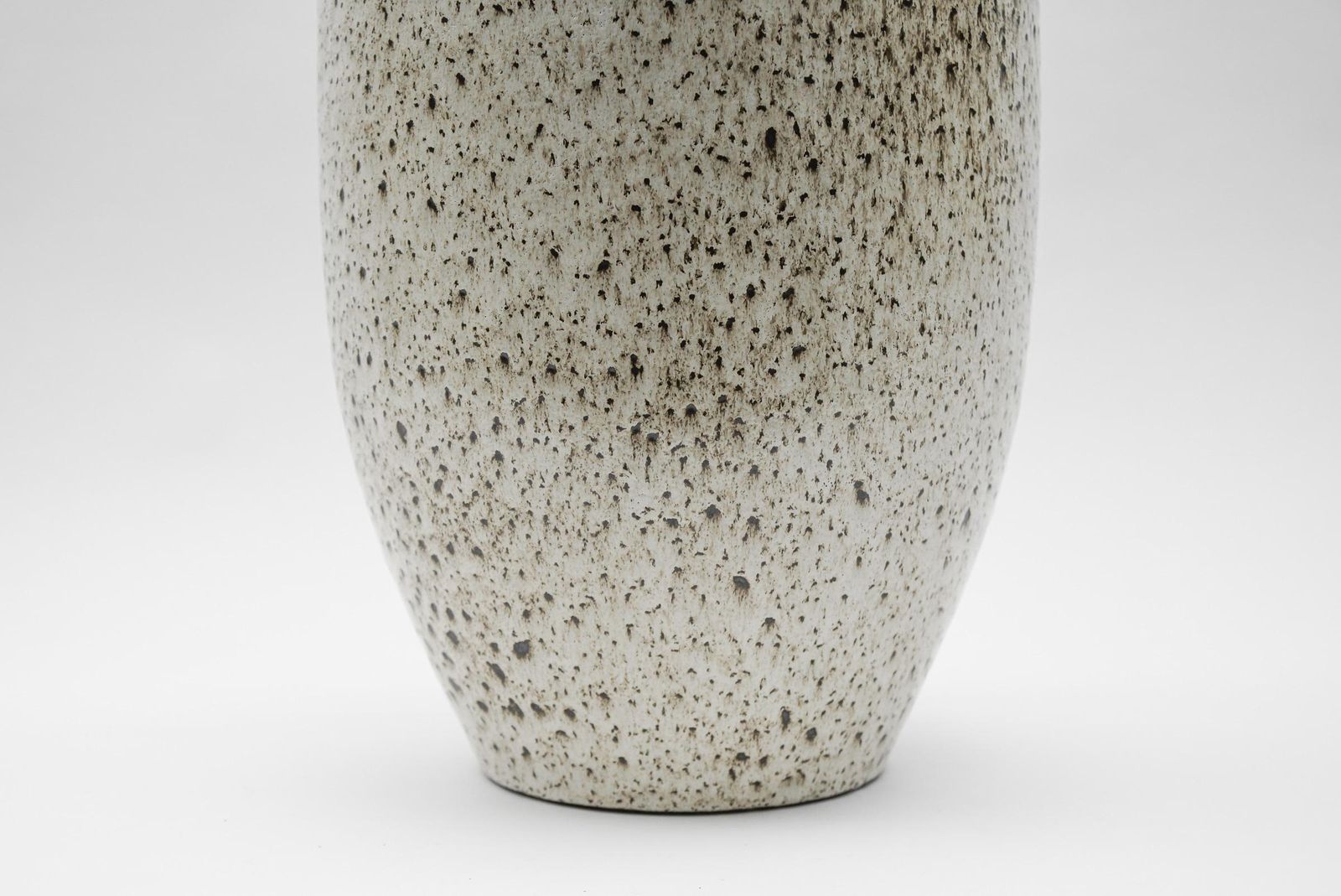 White & Black Studio Ceramic Floor Vase By Wilhelm & Elly Kuch, 1960s, Germany photo 637.0