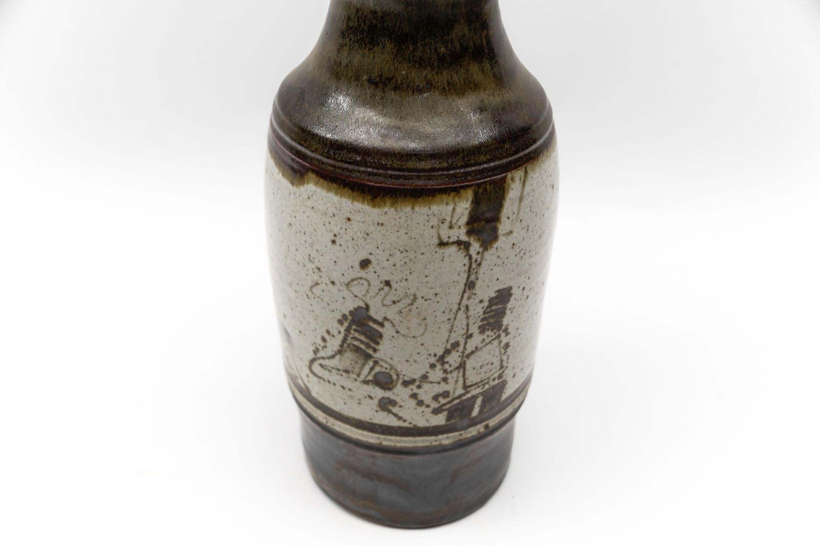 German Studio Ceramic Floor Vase Or Umbrella Stand From Wilhelm & Elly Kuch 1960 photo 552.0