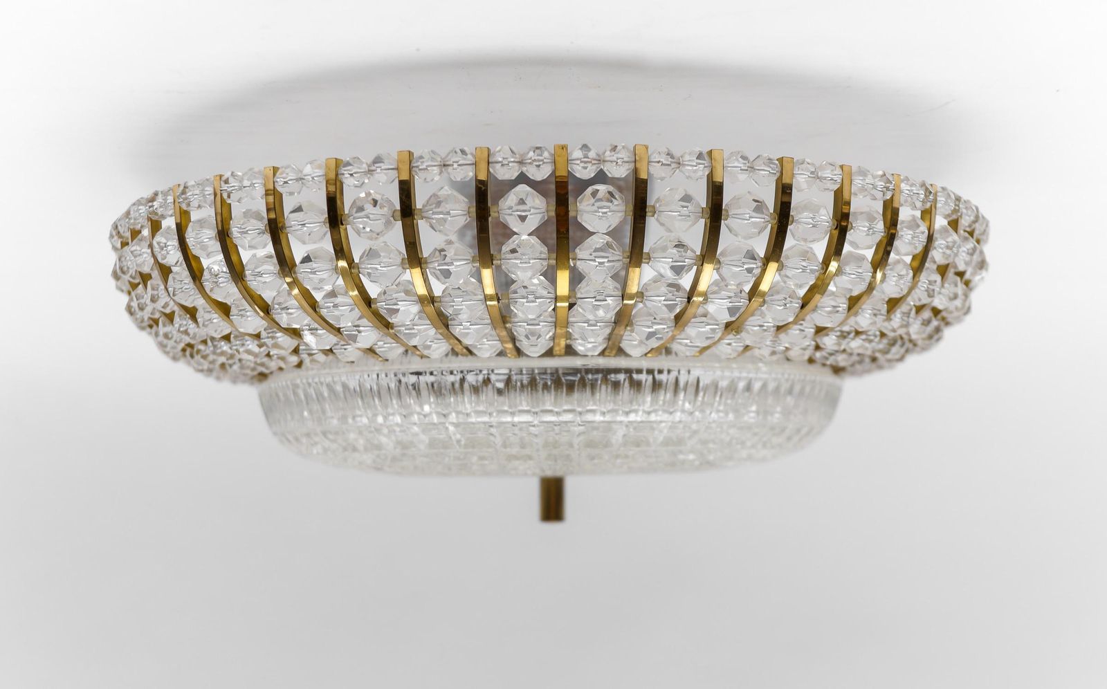 Mid Century Modern Ceiling Lamp By Emil Stejnar For Rupert Nikoll  1960s photo vintage
