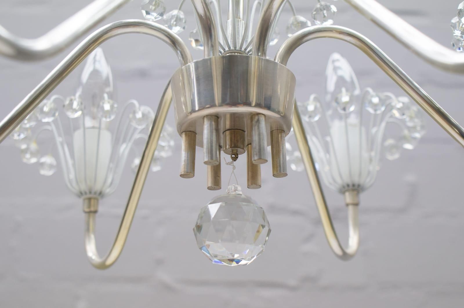 Chandelier By Emil Stejnar For Rupert Nikoll, Austria, 1960s photo vintage
