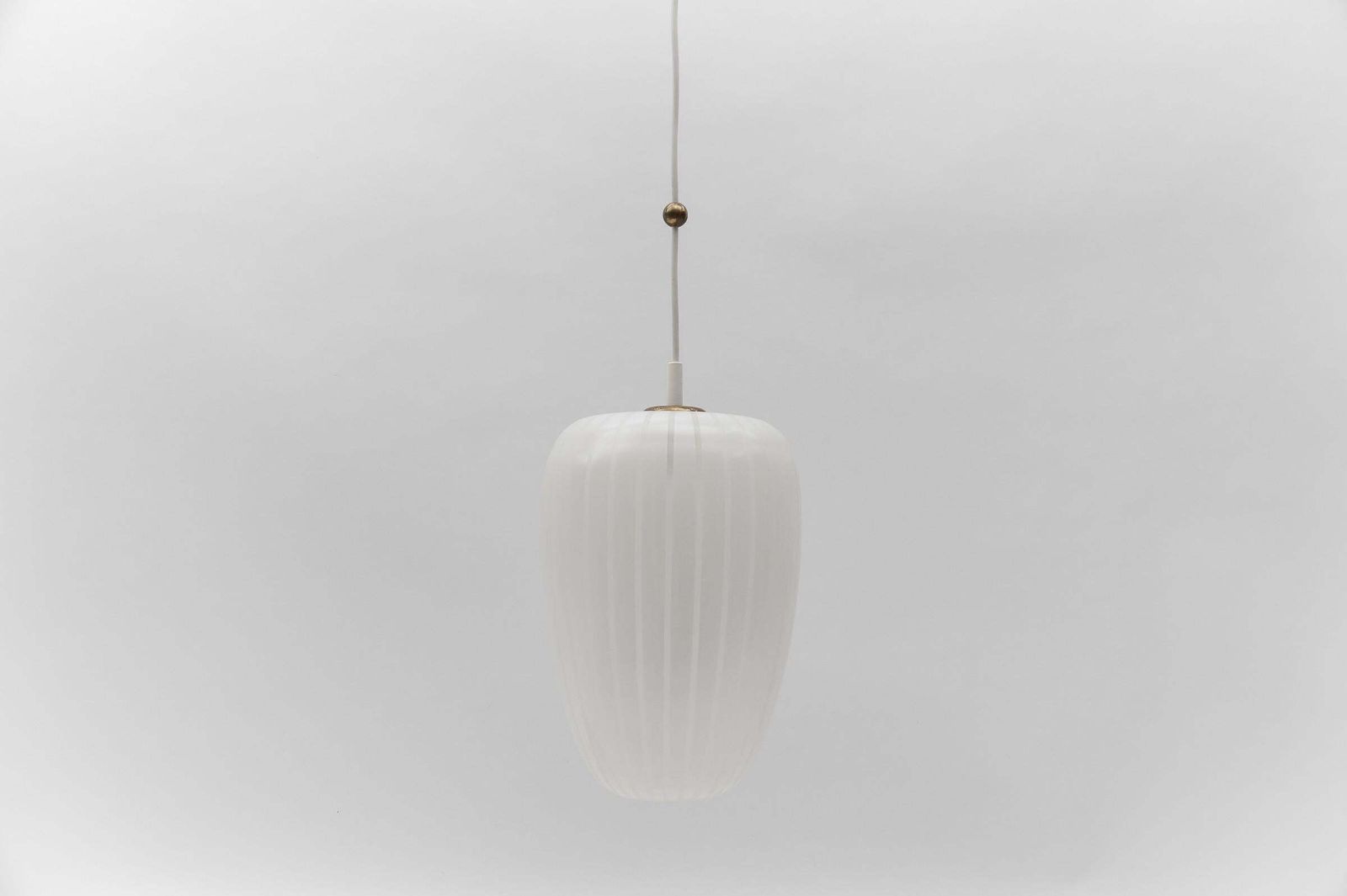 Glass Ceiling Lamp "Diana" By Wilhelm Wagenfeld For Peill & Putzler, 1954 photo Lighting