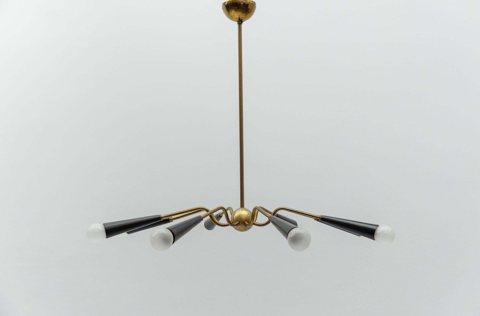 Awesome Sputnik Lamp In The Manner Of Arteluce, Italy, 1950s photo furniture