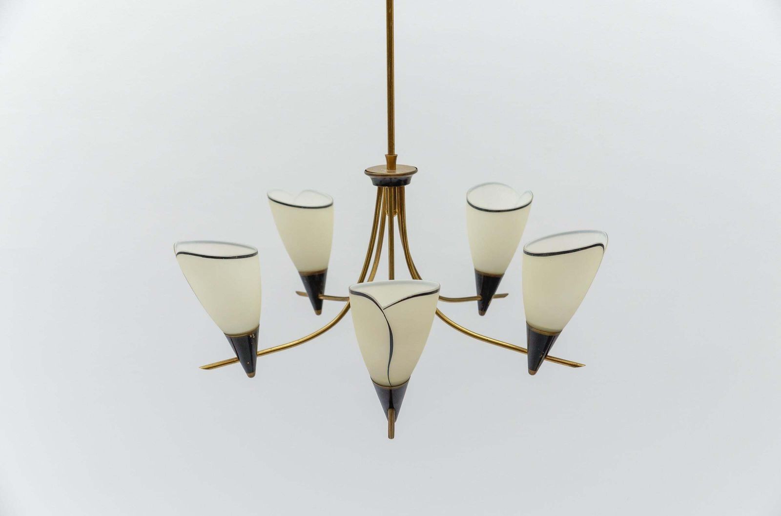 photo for sale Awesome Sputnik Lamp In The Manner Of Arteluce, Italy, 1950s