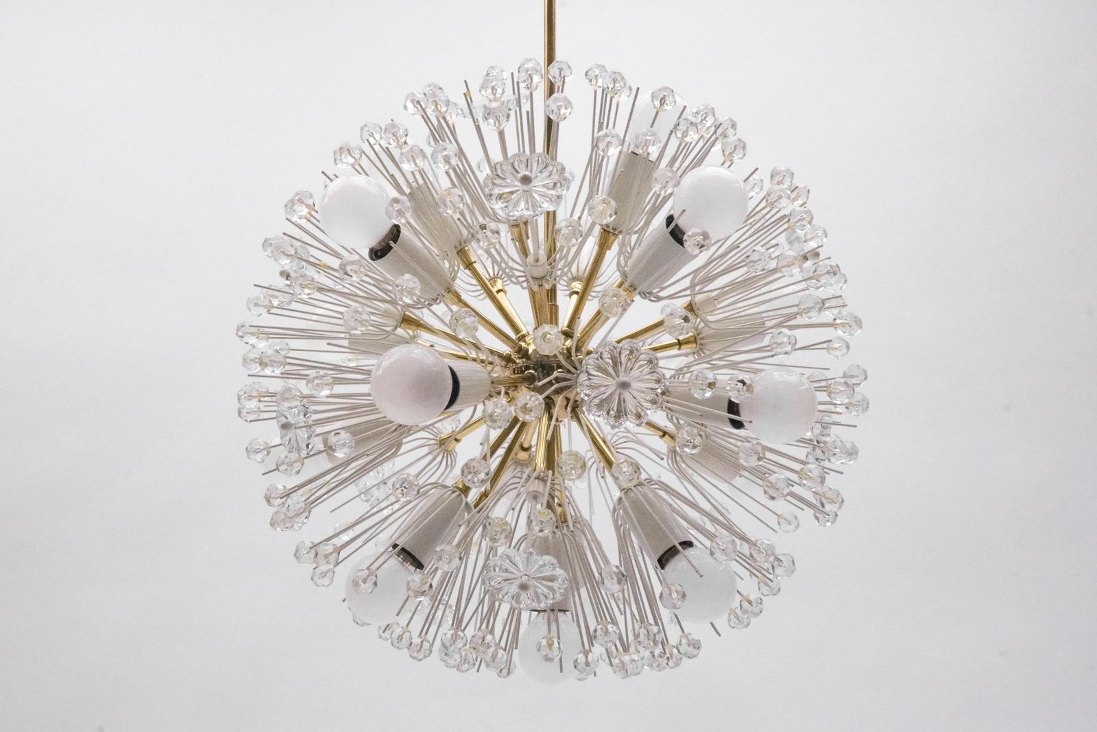 Lovely Snowflake Lamp By Emil Stejnar For Rupert Nikoll, 1950s, Austria photo buy