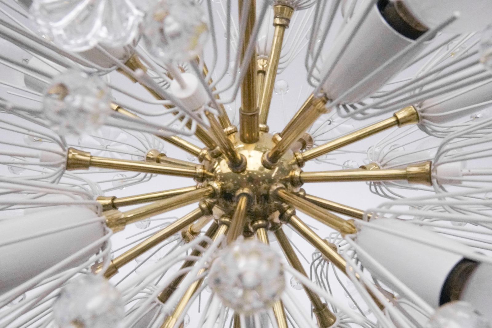 Lighting Lovely Snowflake Lamp By Emil Stejnar For Rupert Nikoll, 1950s, Austria photo