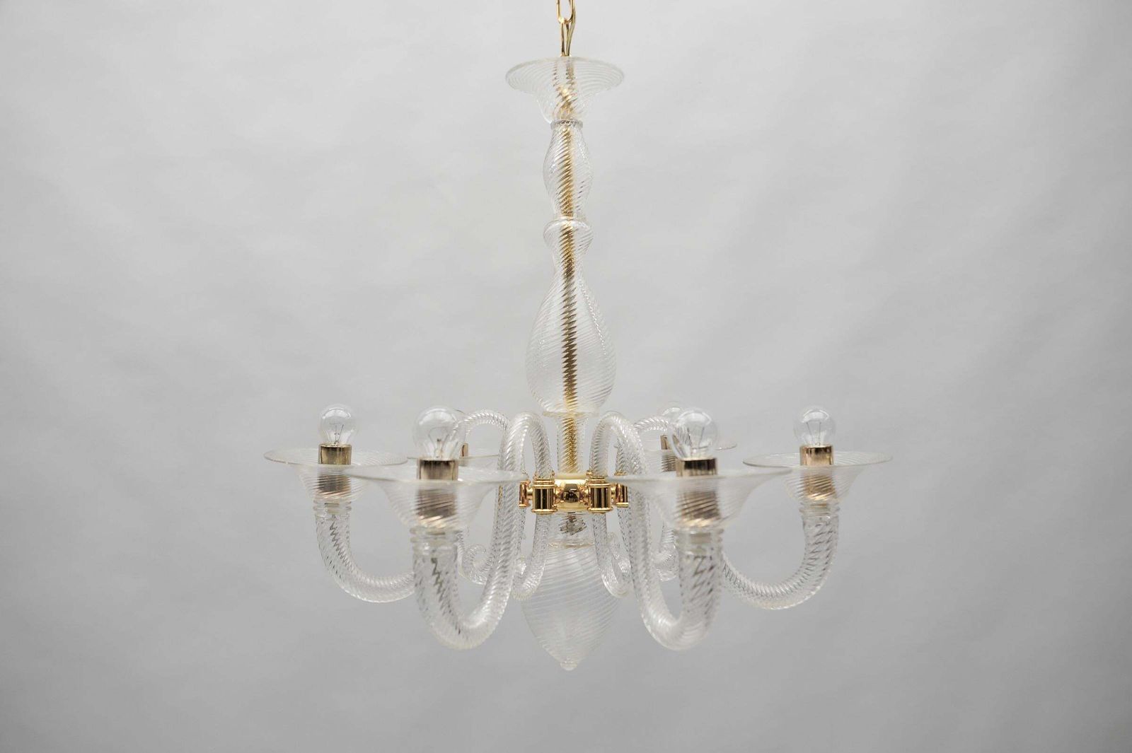 Awesome Barovier & Toso Chandelier, Murano Glass Italy photo 2930.0