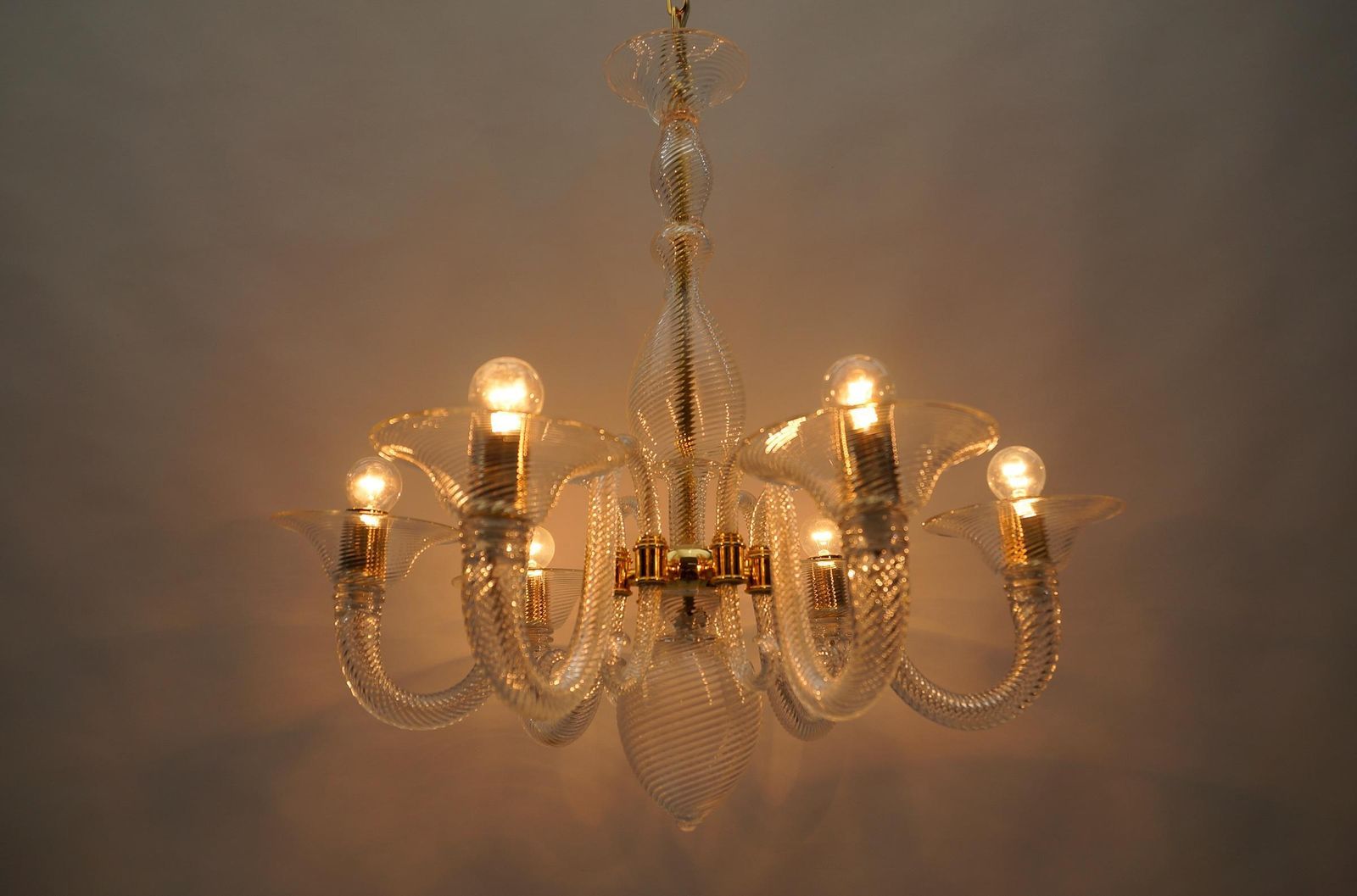 Awesome Barovier & Toso Chandelier, Murano Glass Italy photo buy