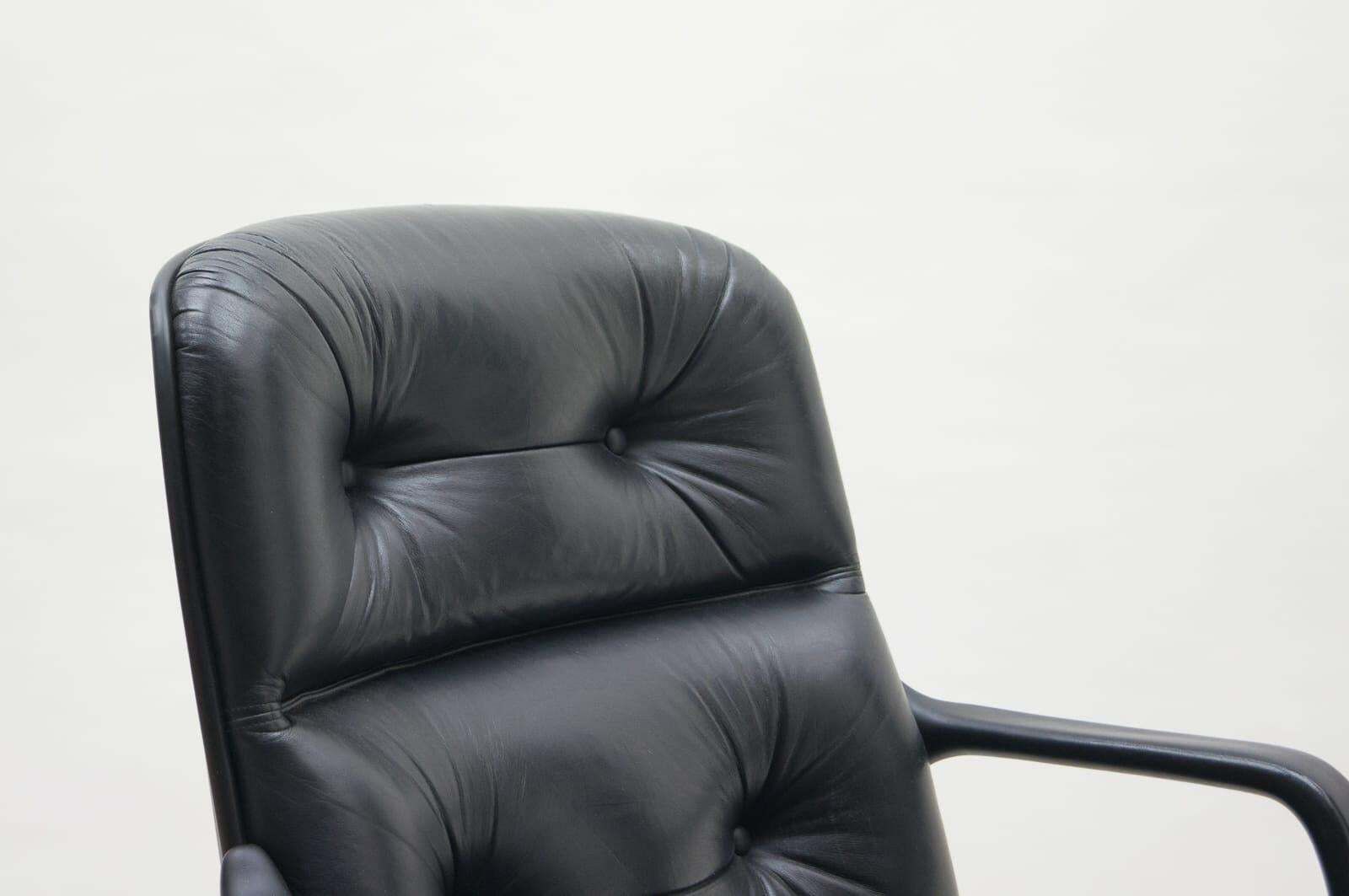 Very Comfortable Office Chair By Charles Pollock For Comforto, 1960s photo vinterior