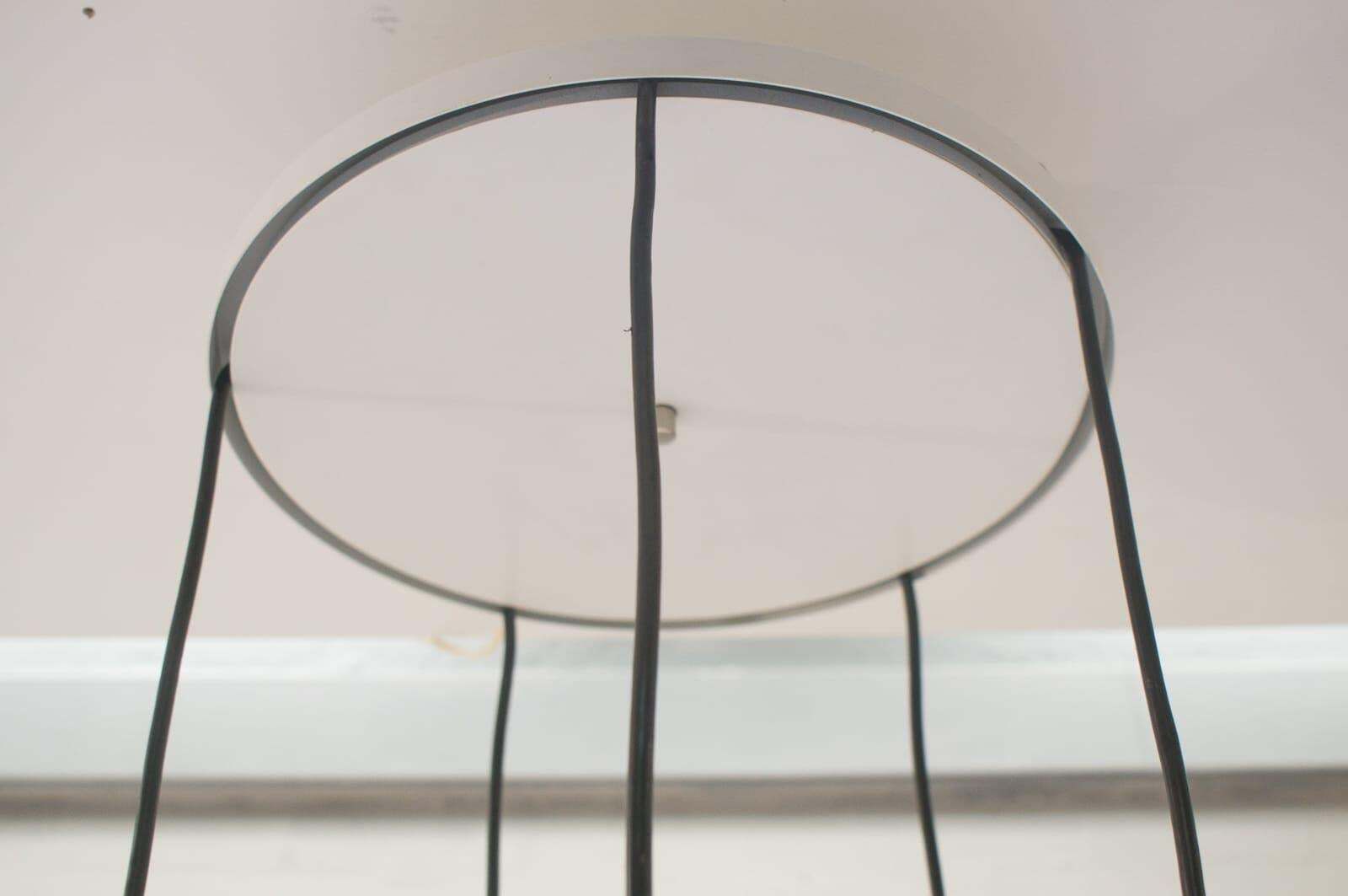 Granada Ice Glass Cascading Ceiling Lamp From Kalmar Franken Kg, 1960s photo buy