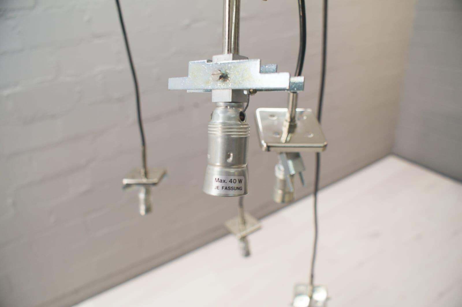 Granada Ice Glass Cascading Ceiling Lamp From Kalmar Franken Kg, 1960s photo vintage