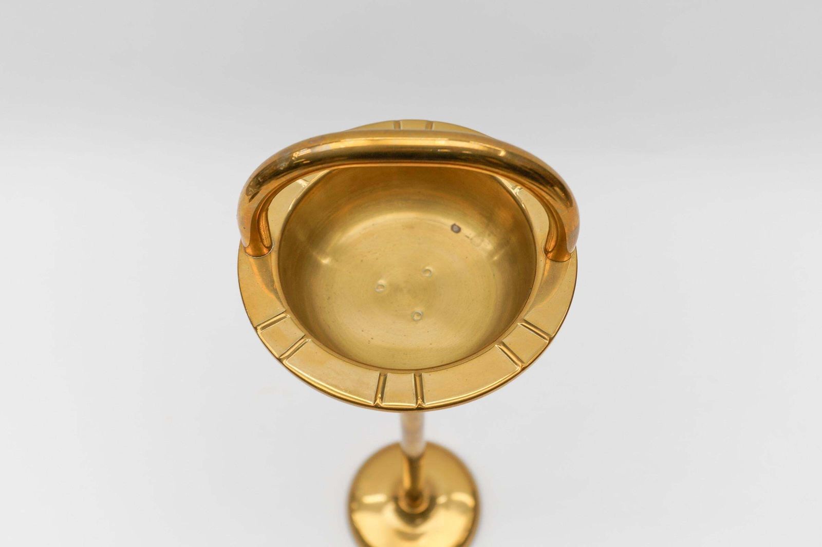 Ashtray Stand In The Manner Of Carl Auböck In Brass, 1950s photo 637.0