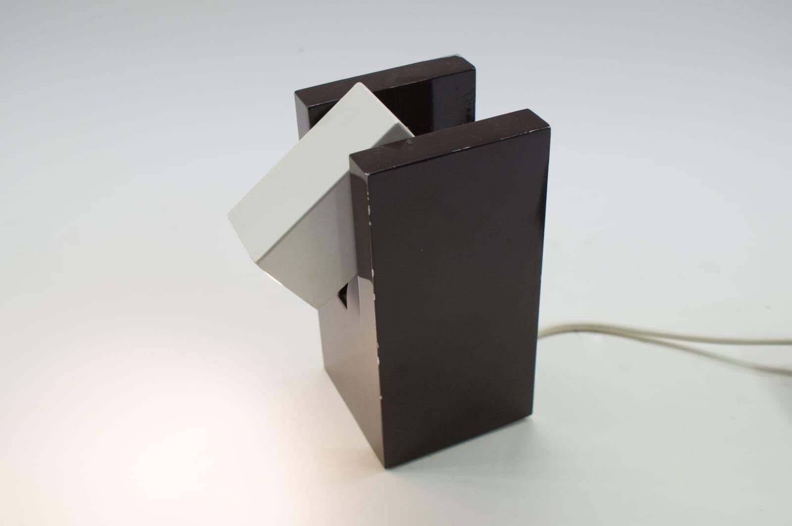 Extremely Rare F.A.A.I. Arredo Prisma Table Lamps Or Wall Lamp Cremona, Italy photo furniture