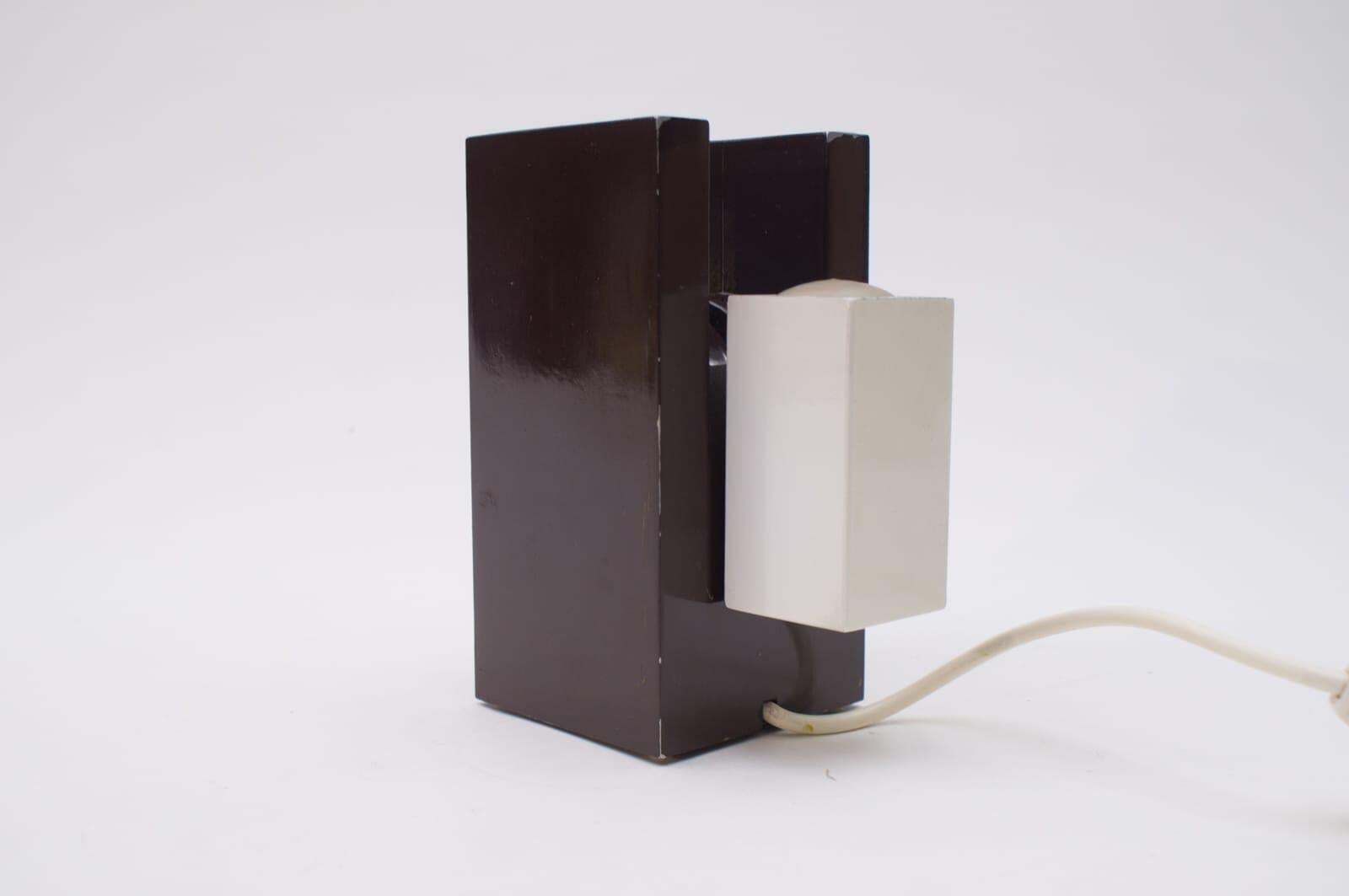 Extremely Rare F.A.A.I. Arredo Prisma Table Lamps Or Wall Lamp Cremona, Italy photo vintage