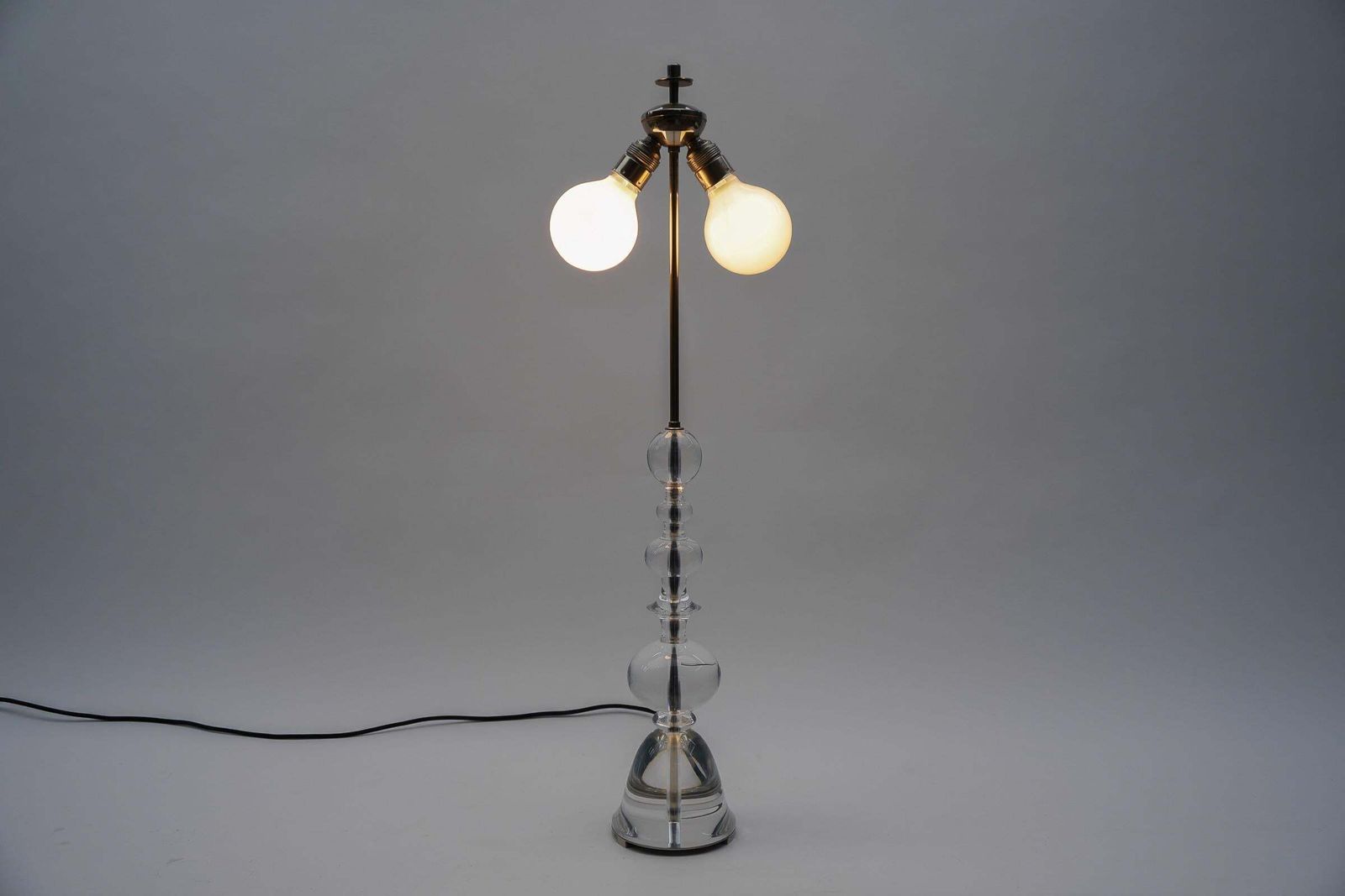 Ingo Maurer Acrylic Table Lamp Ml 9 T M Design, 1960s Germany photo Lighting