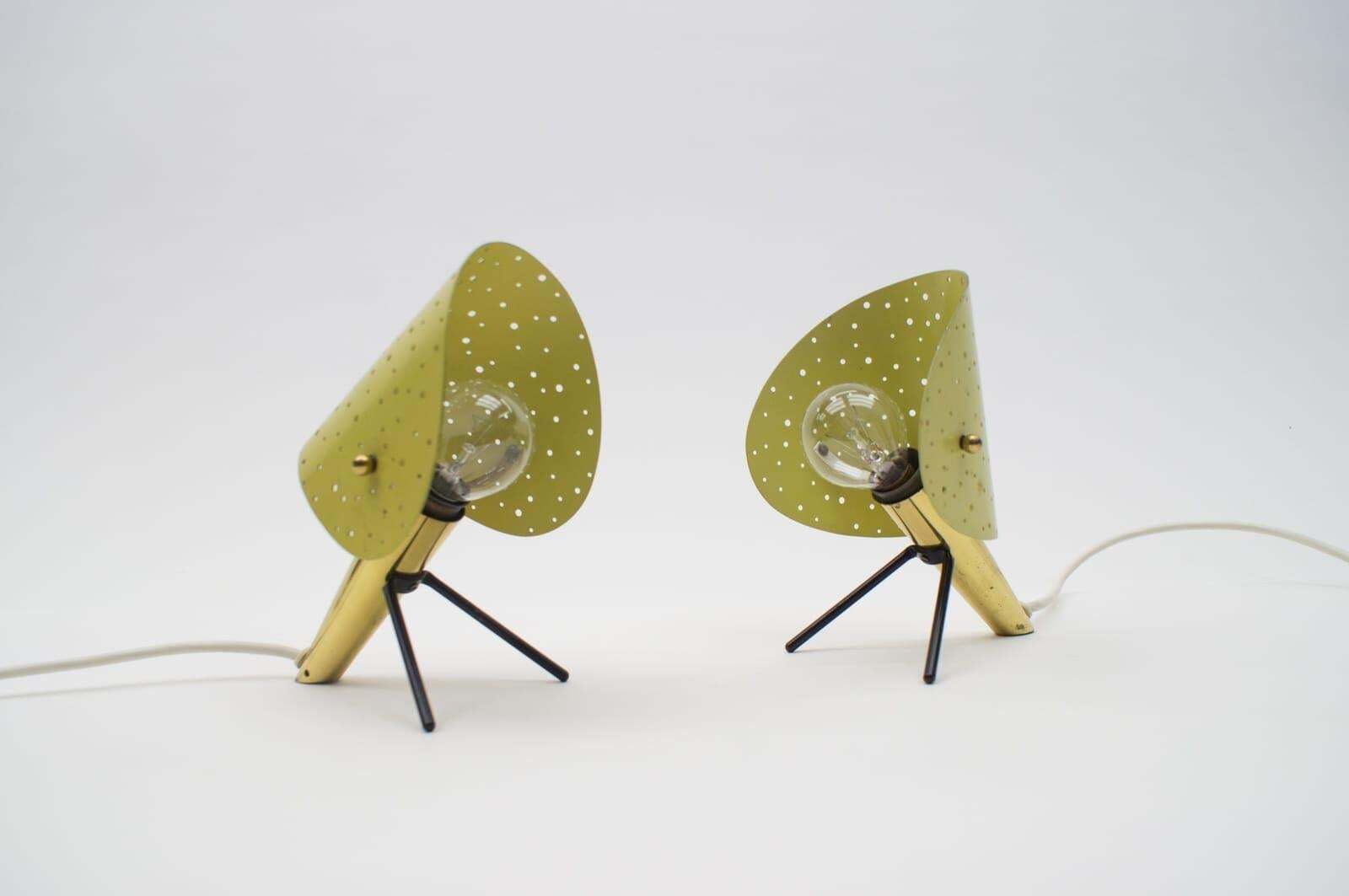 807.0 Table Lamps By Ernst Igl For Hillebrand, Set Of 2, 1950s, Germany photo