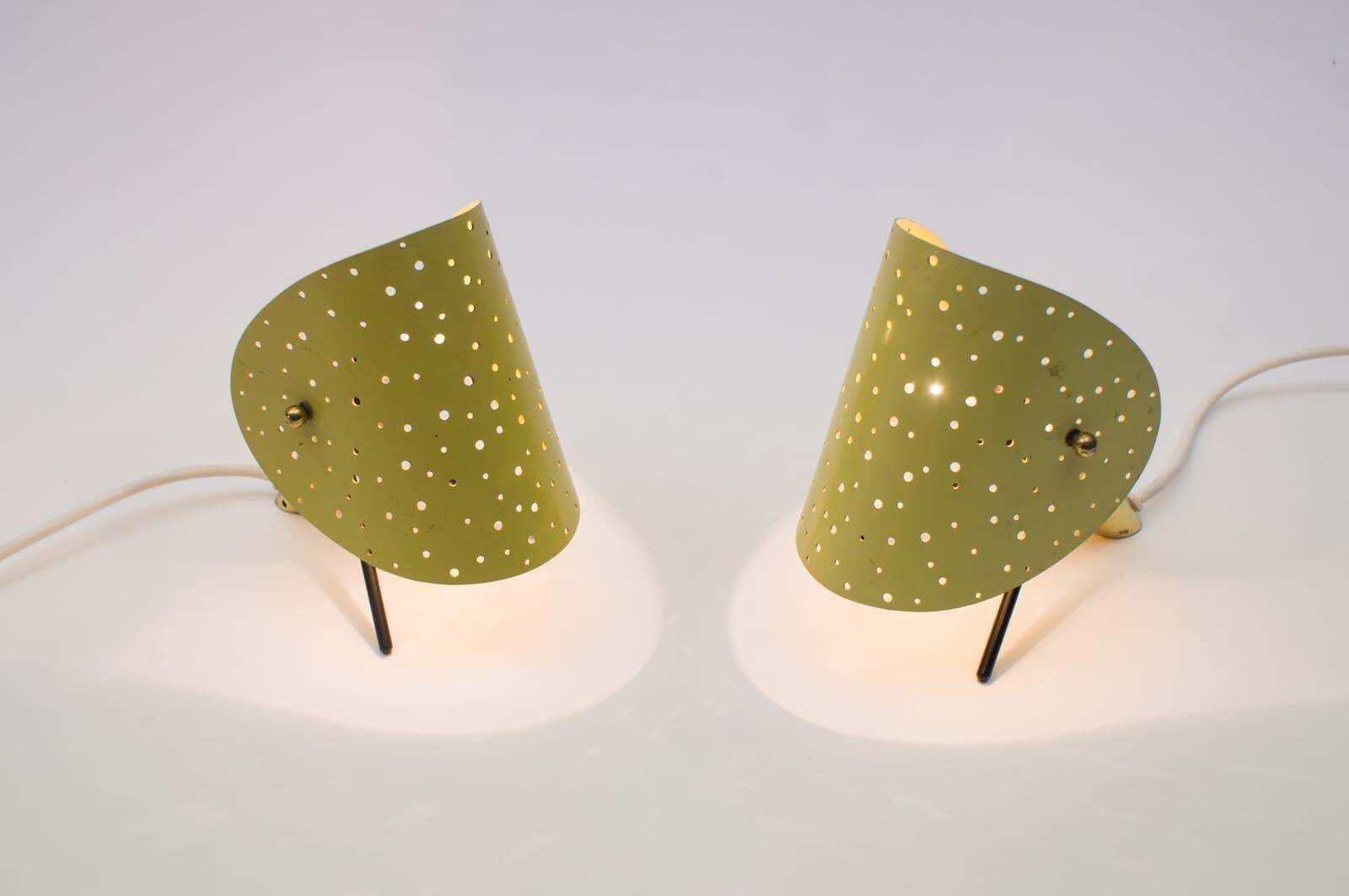 photo vinterior Table Lamps By Ernst Igl For Hillebrand, Set Of 2, 1950s, Germany