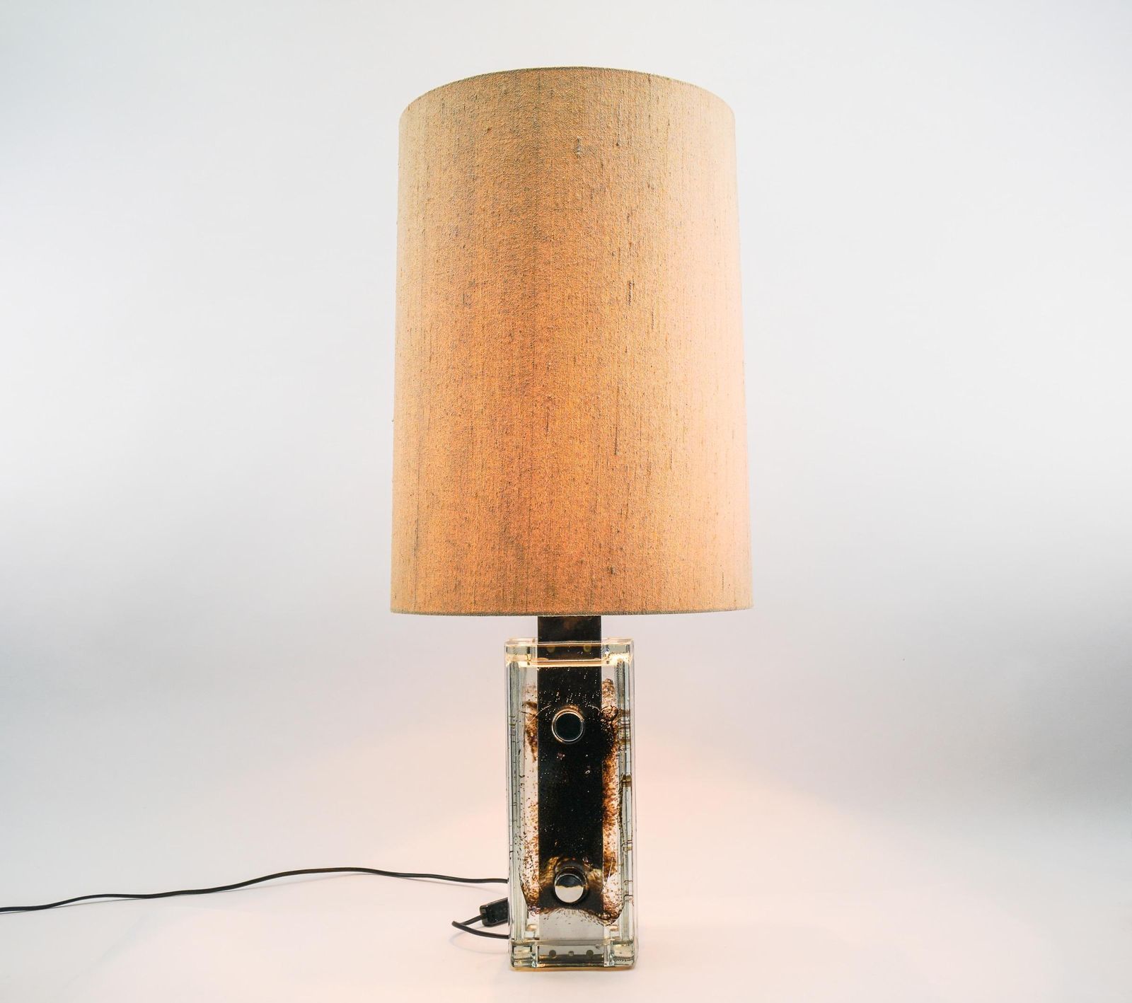 Mid Century Modern Table Lamp By Helena Tynell For Glashütte Limburg, 1970er photo buy
