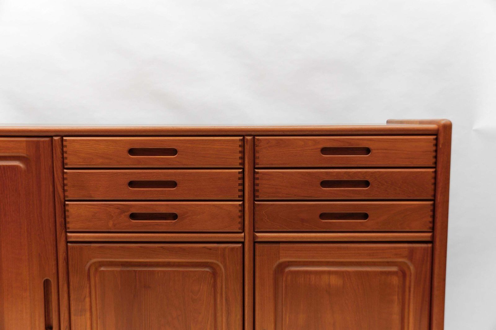 Large Mid Century Modern Scandinavian Teak Wood Commode / Sideboard, 1960s photo 977.0