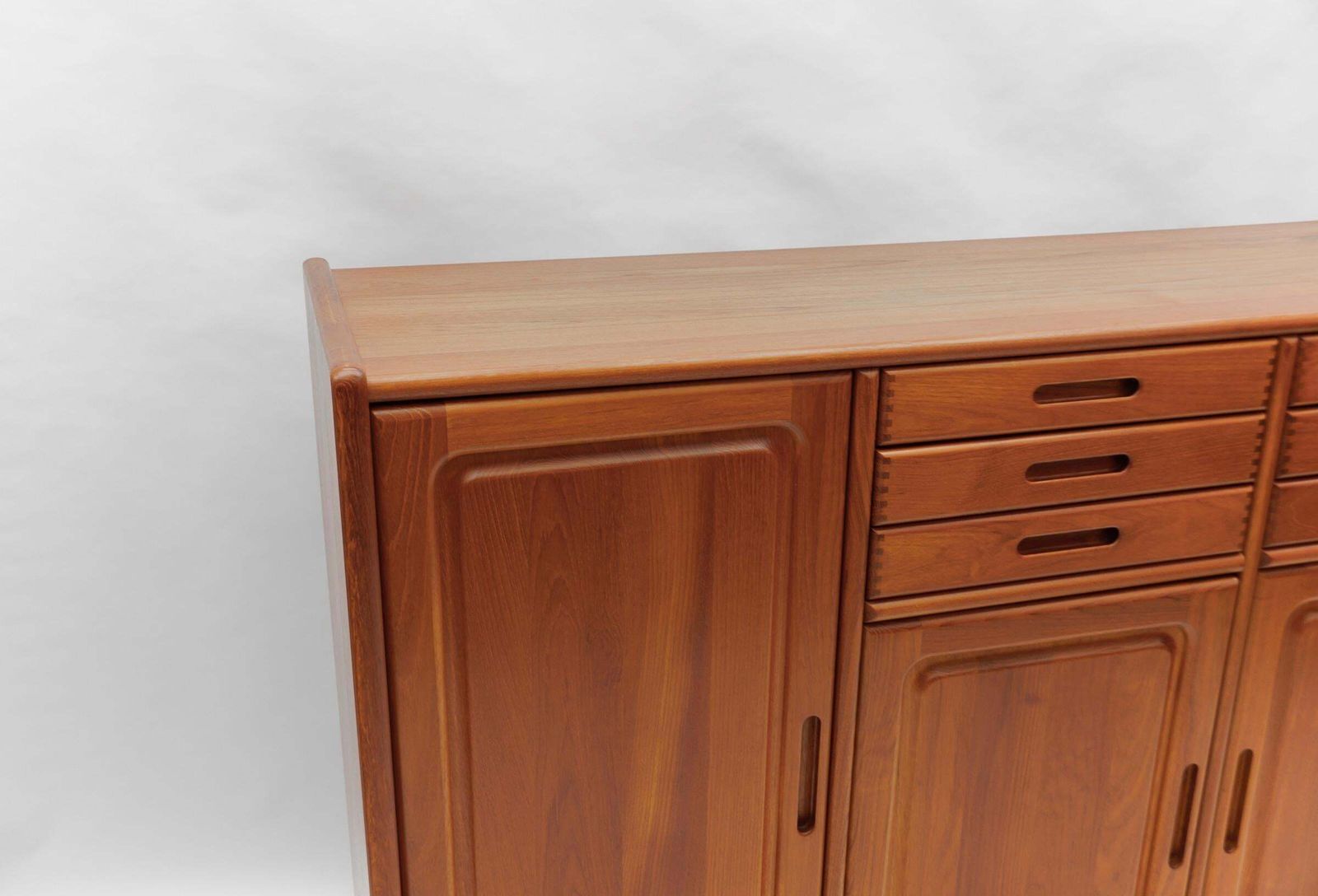 photo for sale Large Mid Century Modern Scandinavian Teak Wood Commode / Sideboard, 1960s